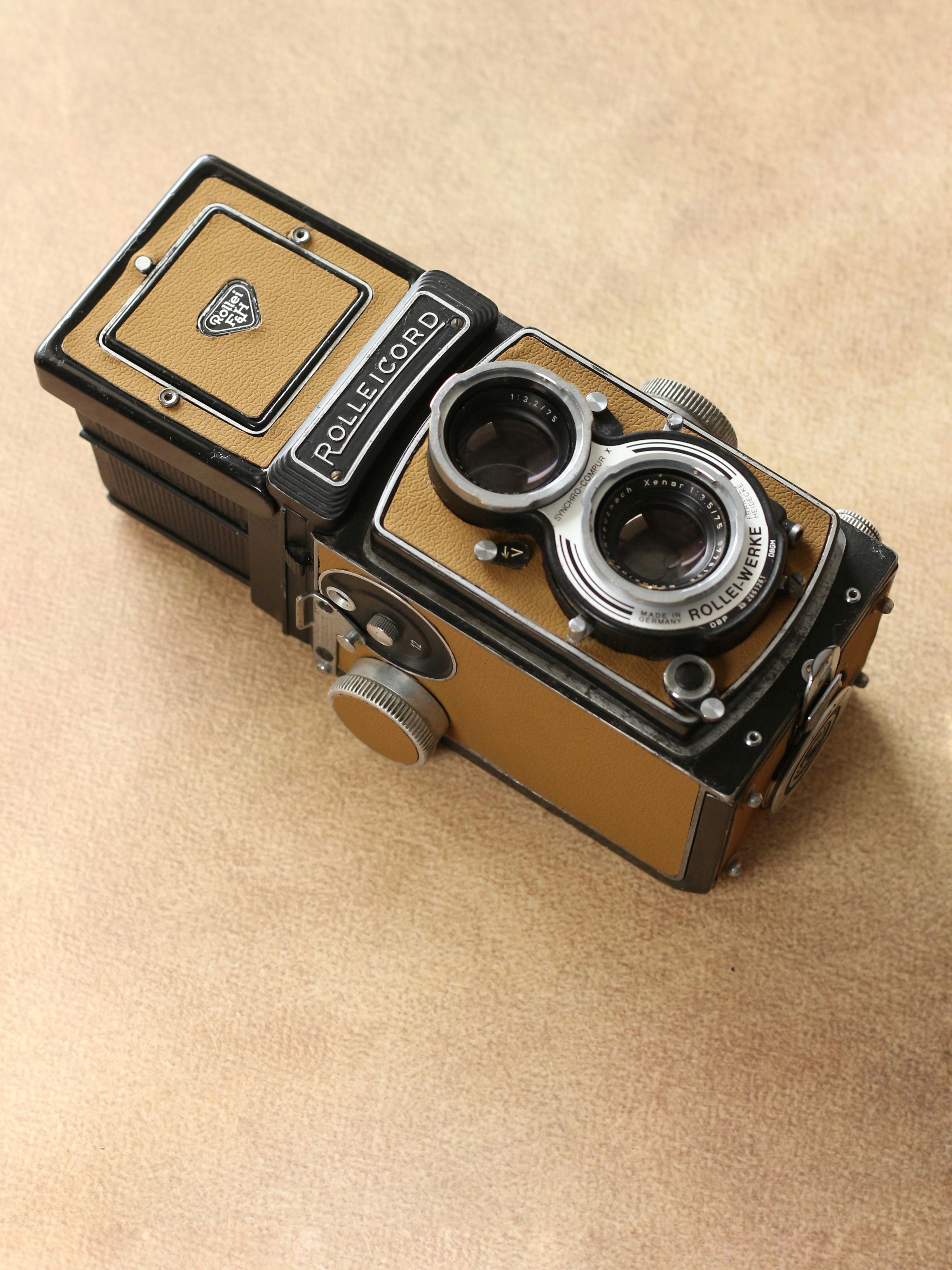 Re-leathered cameras