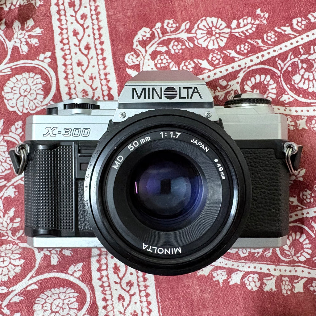 Minolta X300 w/ 50mm 1.7