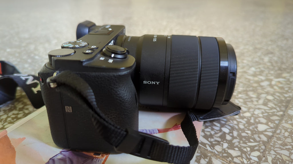 Sony alpha 6600 includes two sony lens E 3.5-5.6/18-135OSS & 1.8/50 sony lens