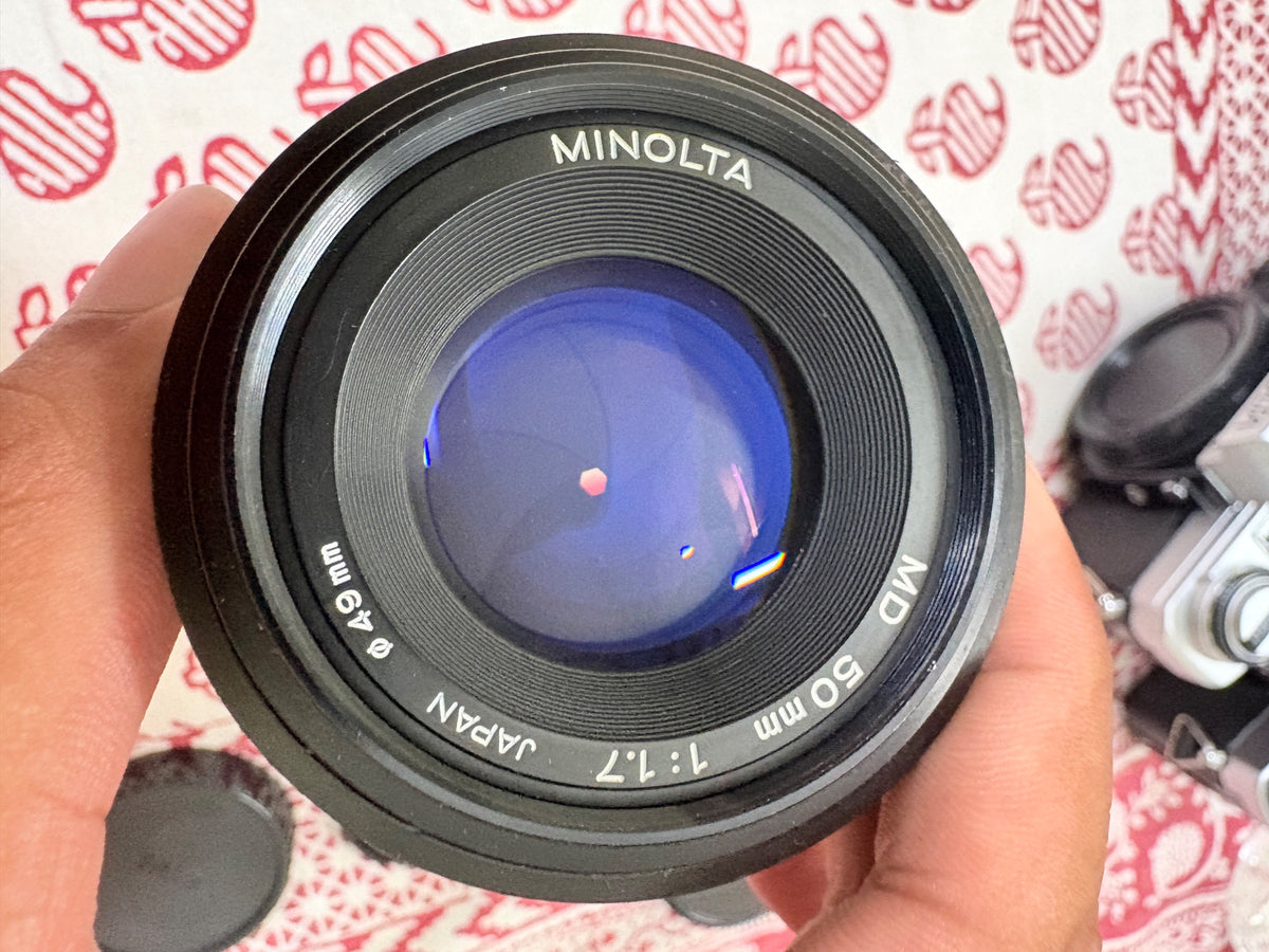 Minolta X300 w/ 50mm 1.7