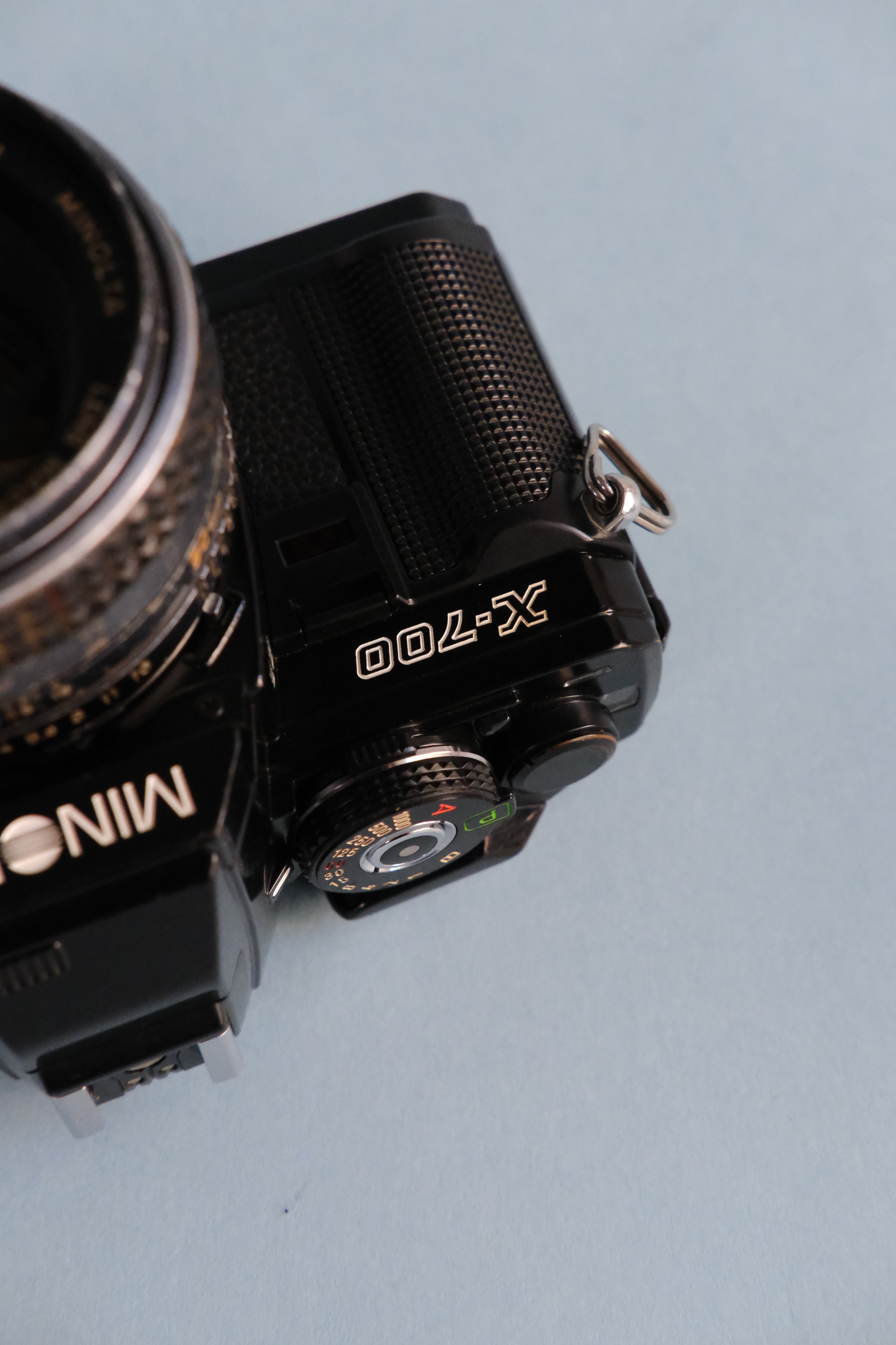 Minolta X700 SLR with MD 50mm f/1.7 (Silver)