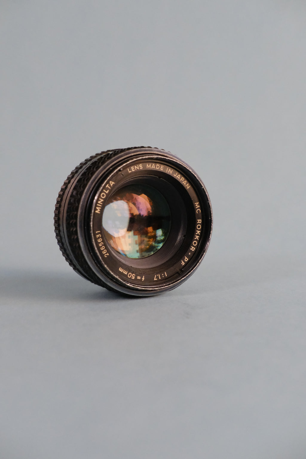 Minolta X700 SLR with MD 50mm f/1.7 (Silver)