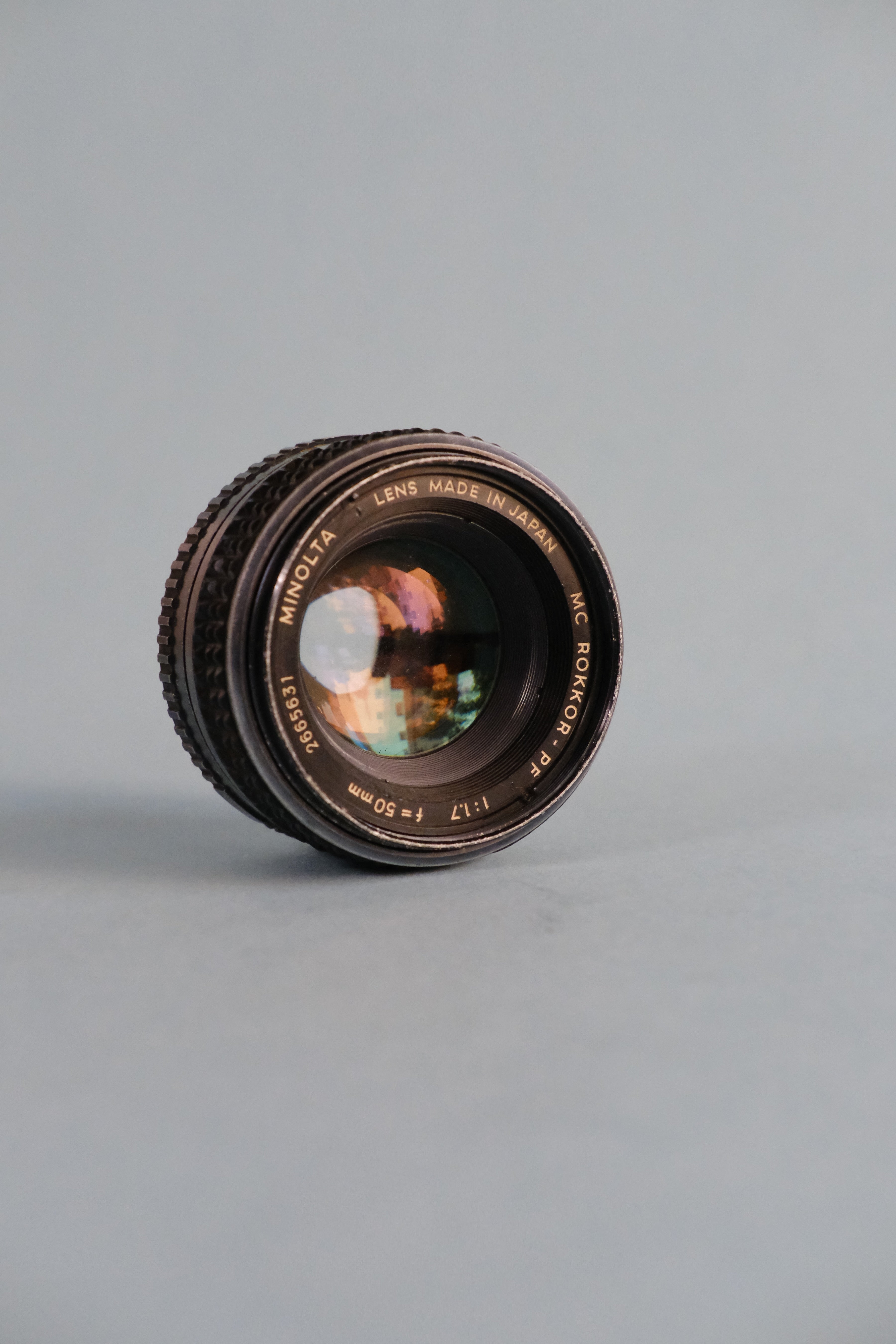 Minolta X700 SLR with MD 50mm f/1.7 (Silver)