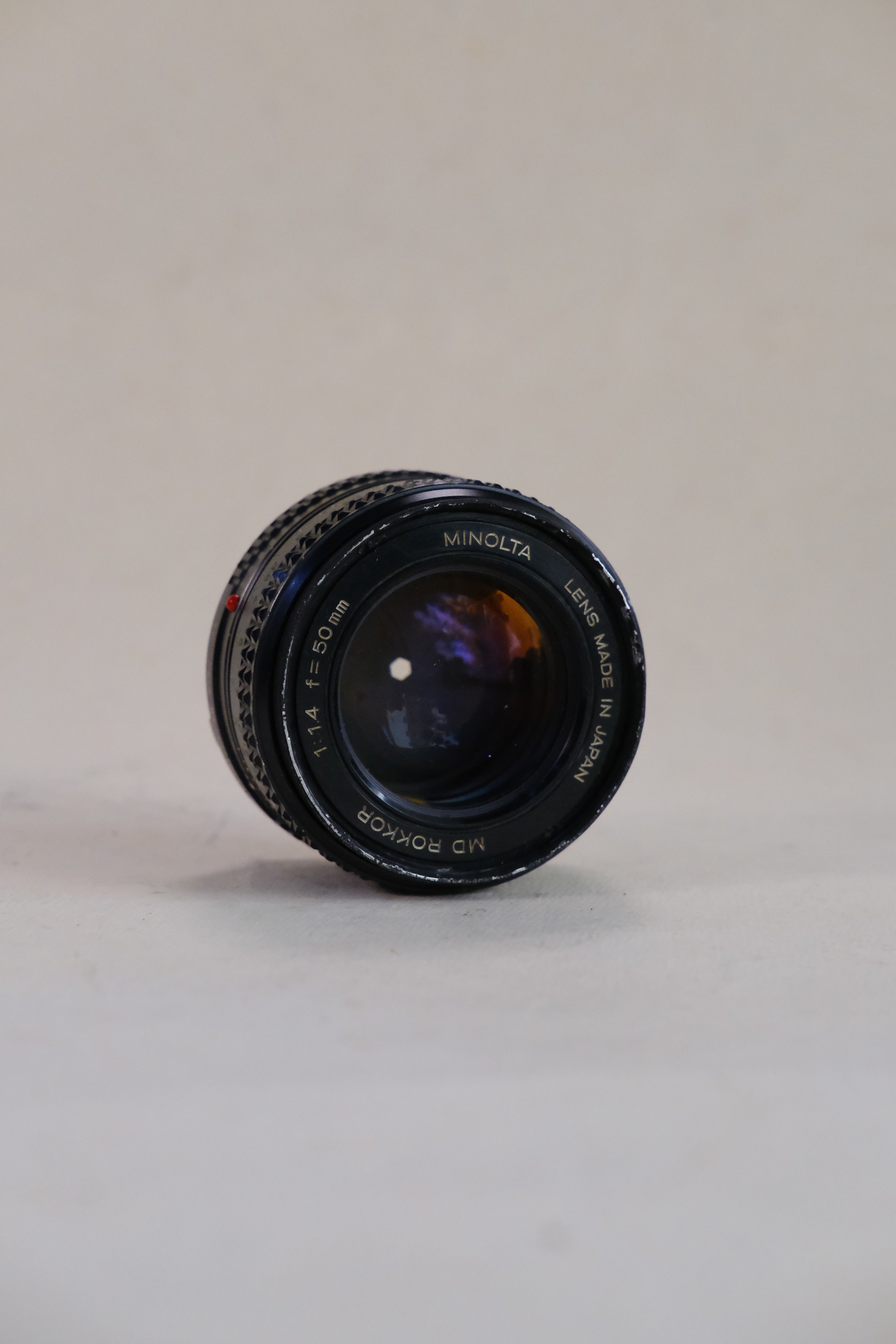 Minolta SRT101 + Rokkor 50mm f/1.4