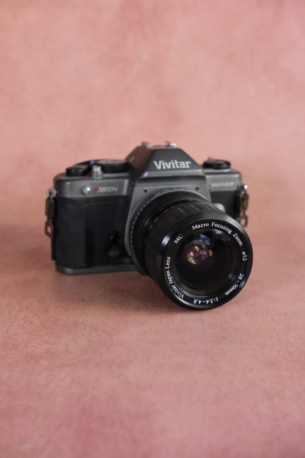 Vivitar V3800N + Vivitar 28-80mm MC Macro Zoom (Pentax K Mount)