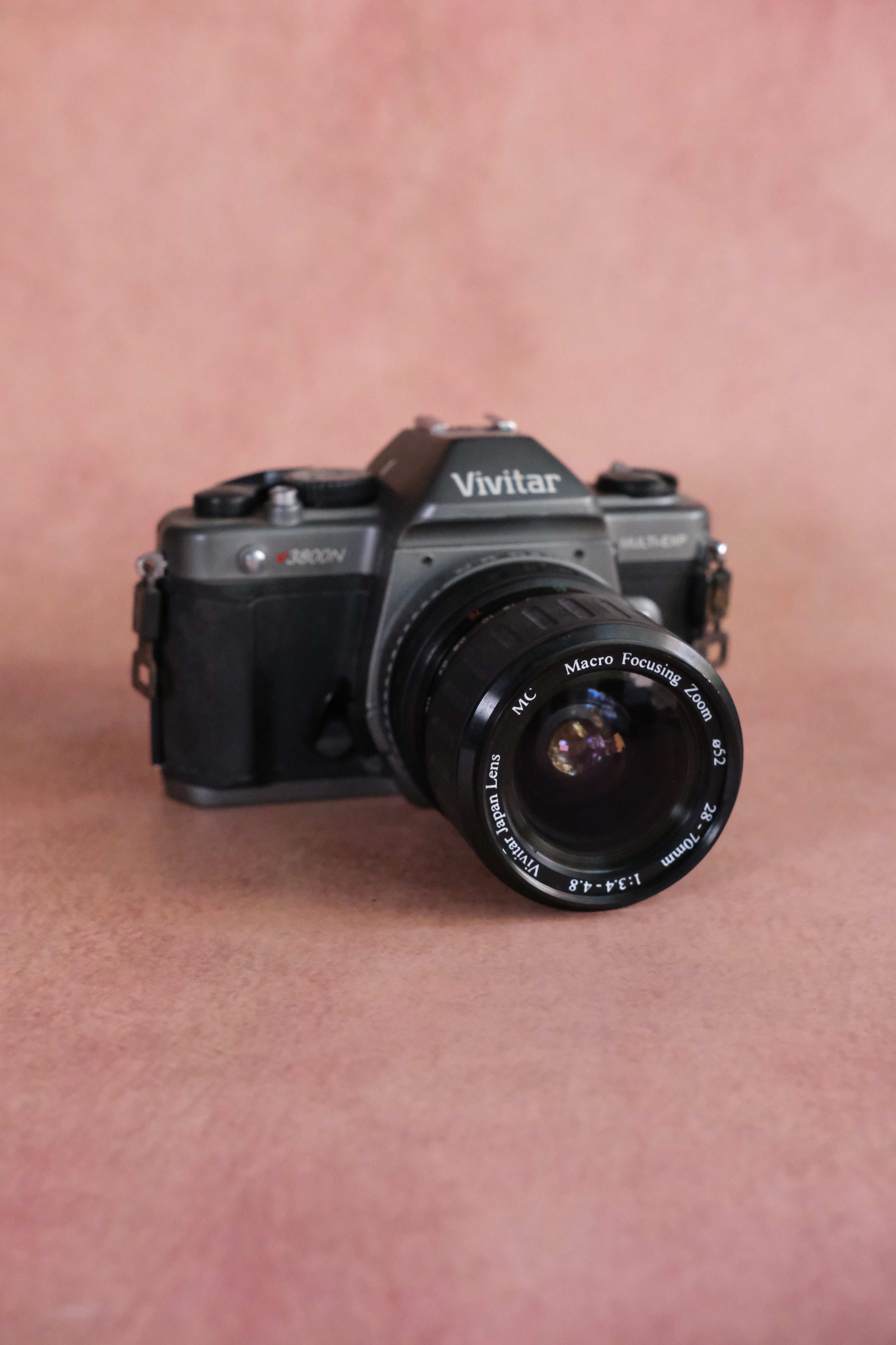 Vivitar V3800N + Vivitar 28-80mm MC Macro Zoom (Pentax K Mount)
