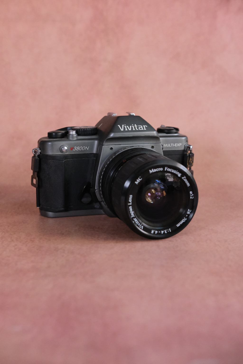 Vivitar V3800N + Vivitar 28-80mm MC Macro Zoom (Pentax K Mount)
