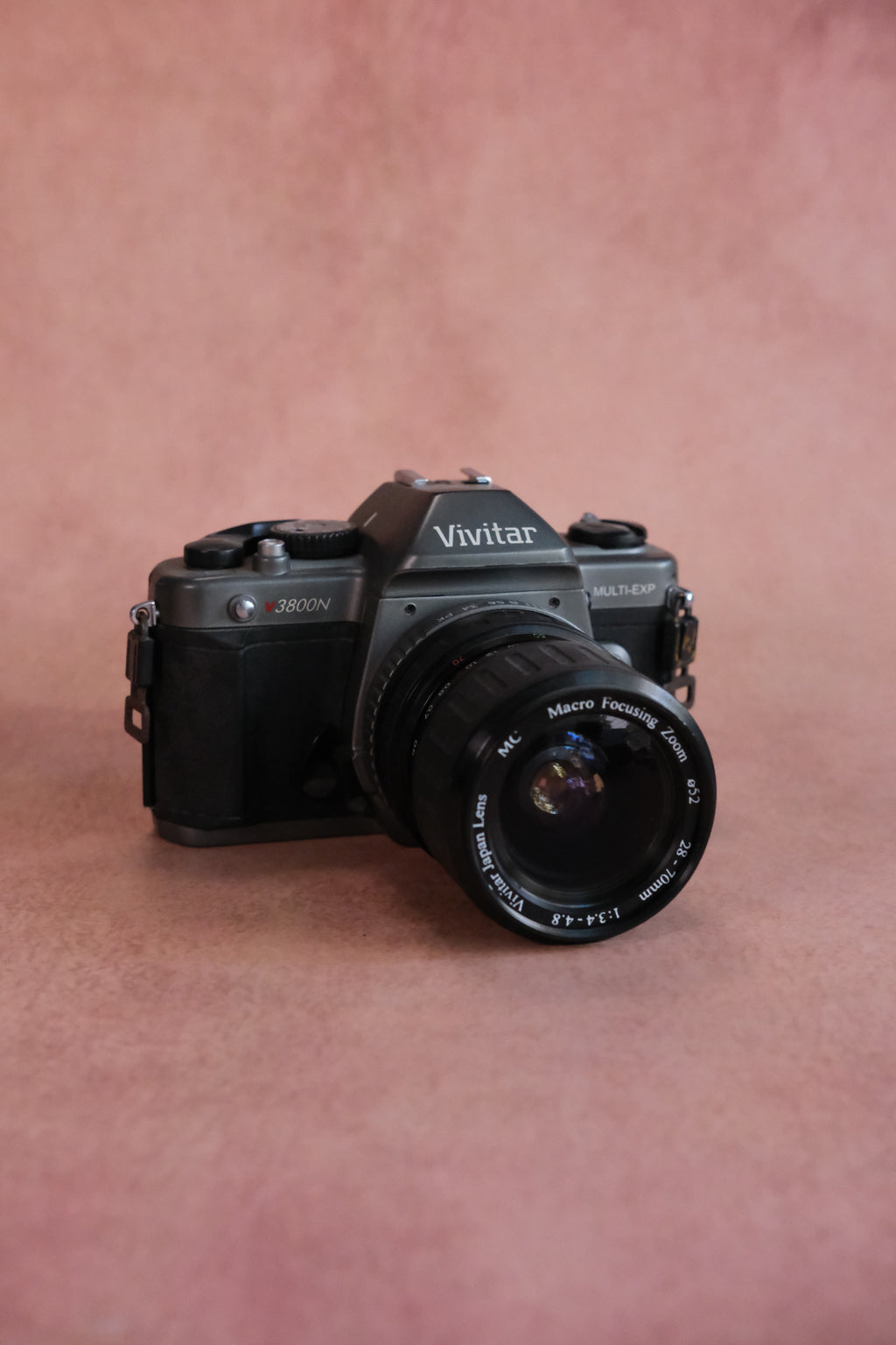 Vivitar V3800N + Vivitar 28-80mm MC Macro Zoom (Pentax K Mount)