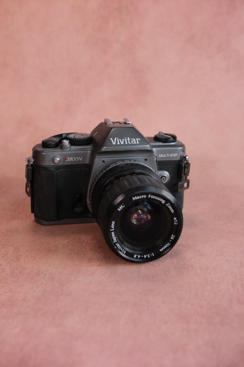 Vivitar V3800N + Vivitar 28-80mm MC Macro Zoom (Pentax K Mount)