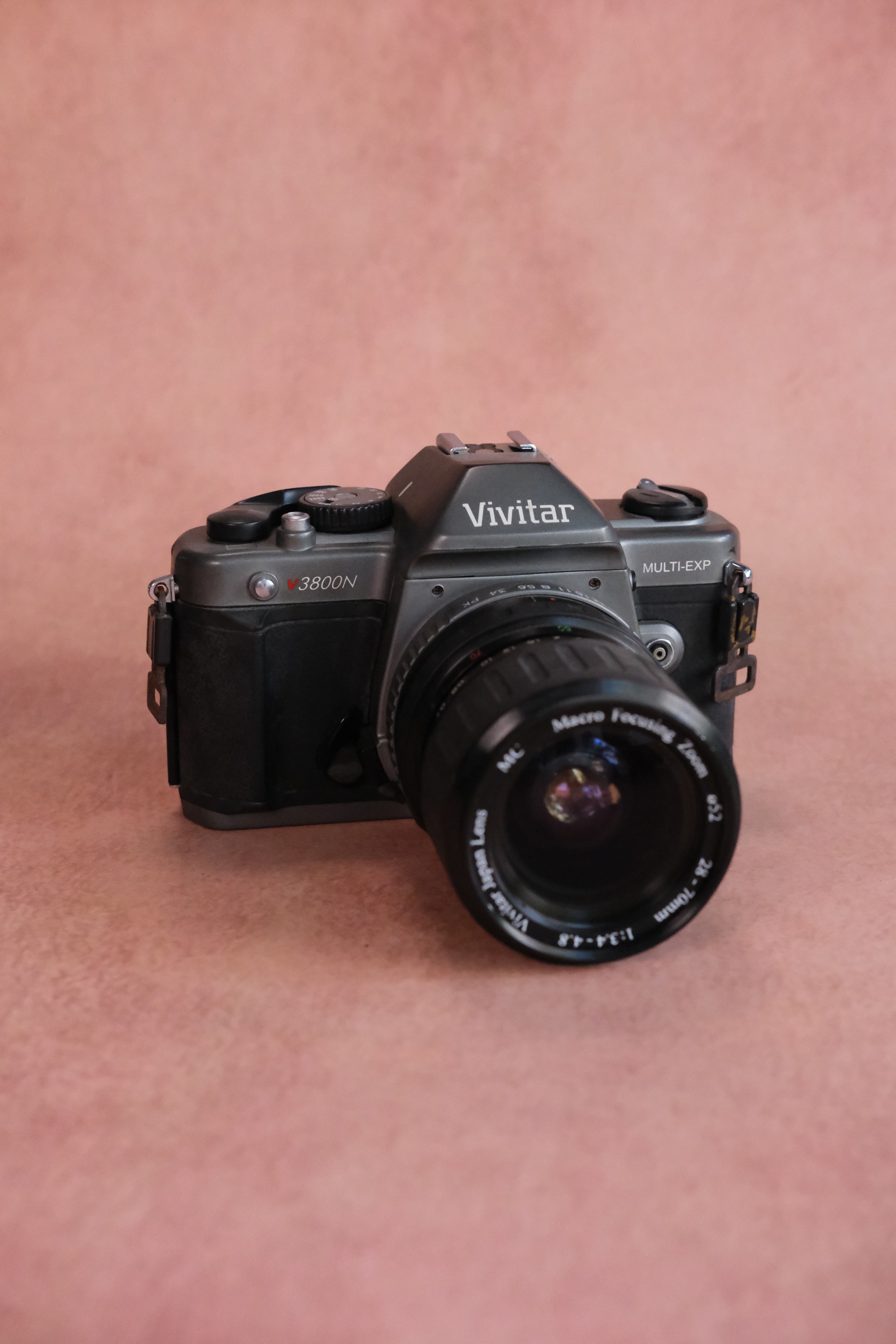 Vivitar V3800N + Vivitar 28-80mm MC Macro Zoom (Pentax K Mount)