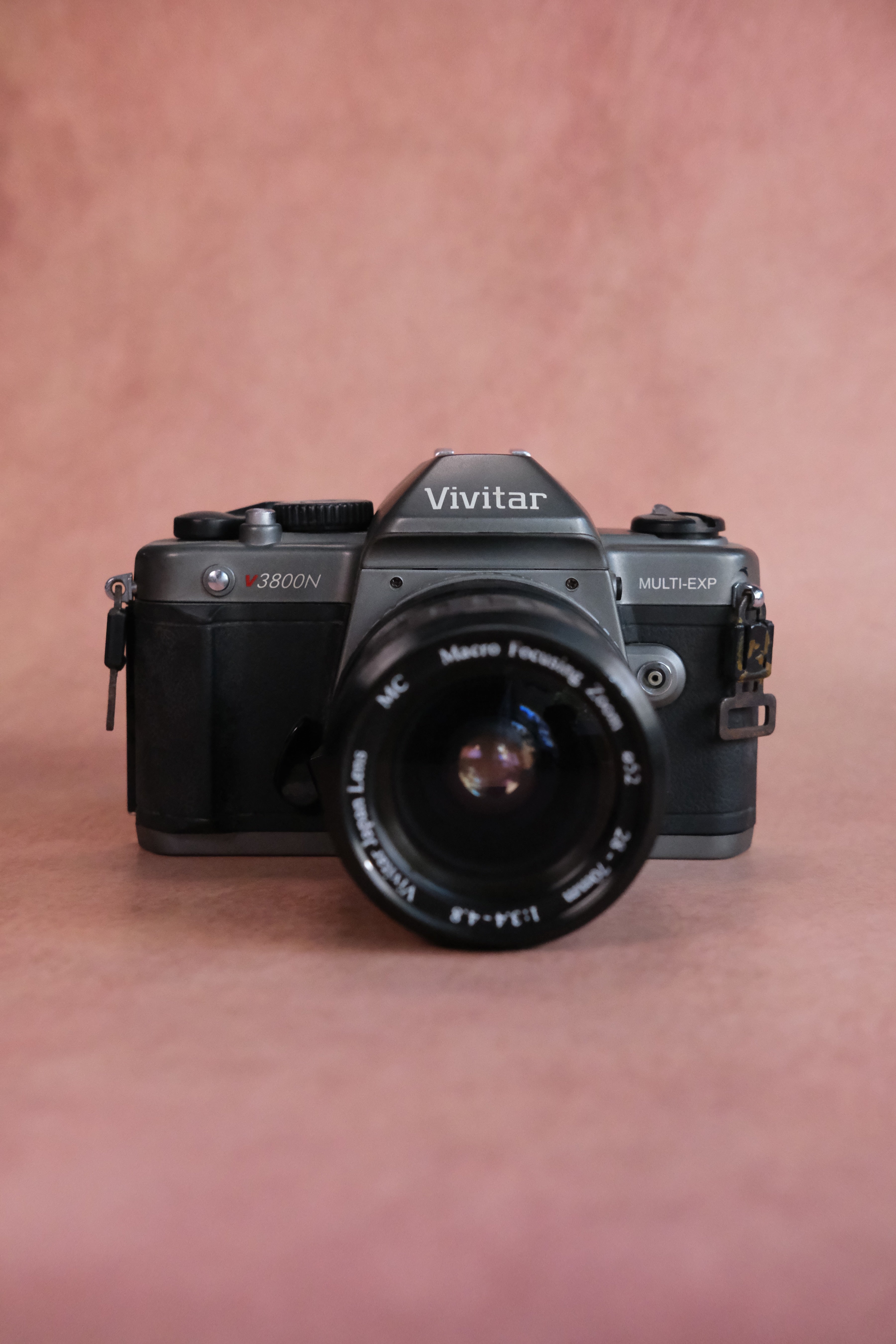 Vivitar V3800N + Vivitar 28-80mm MC Macro Zoom (Pentax K Mount)