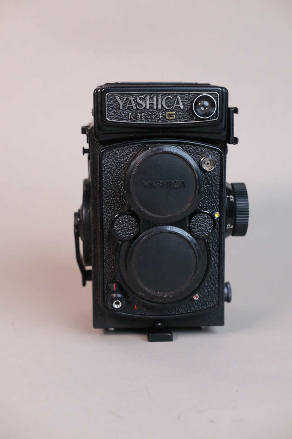 Yashica Mat 124 G + 35mm Adapter