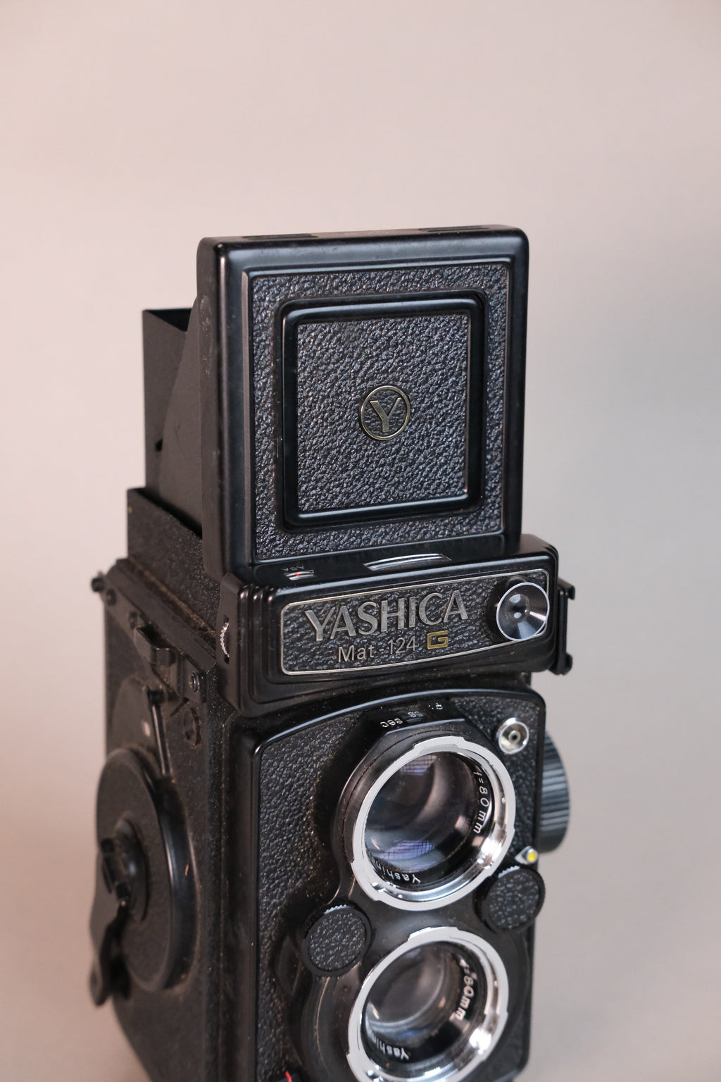 Yashica Mat 124 G + 35mm Adapter