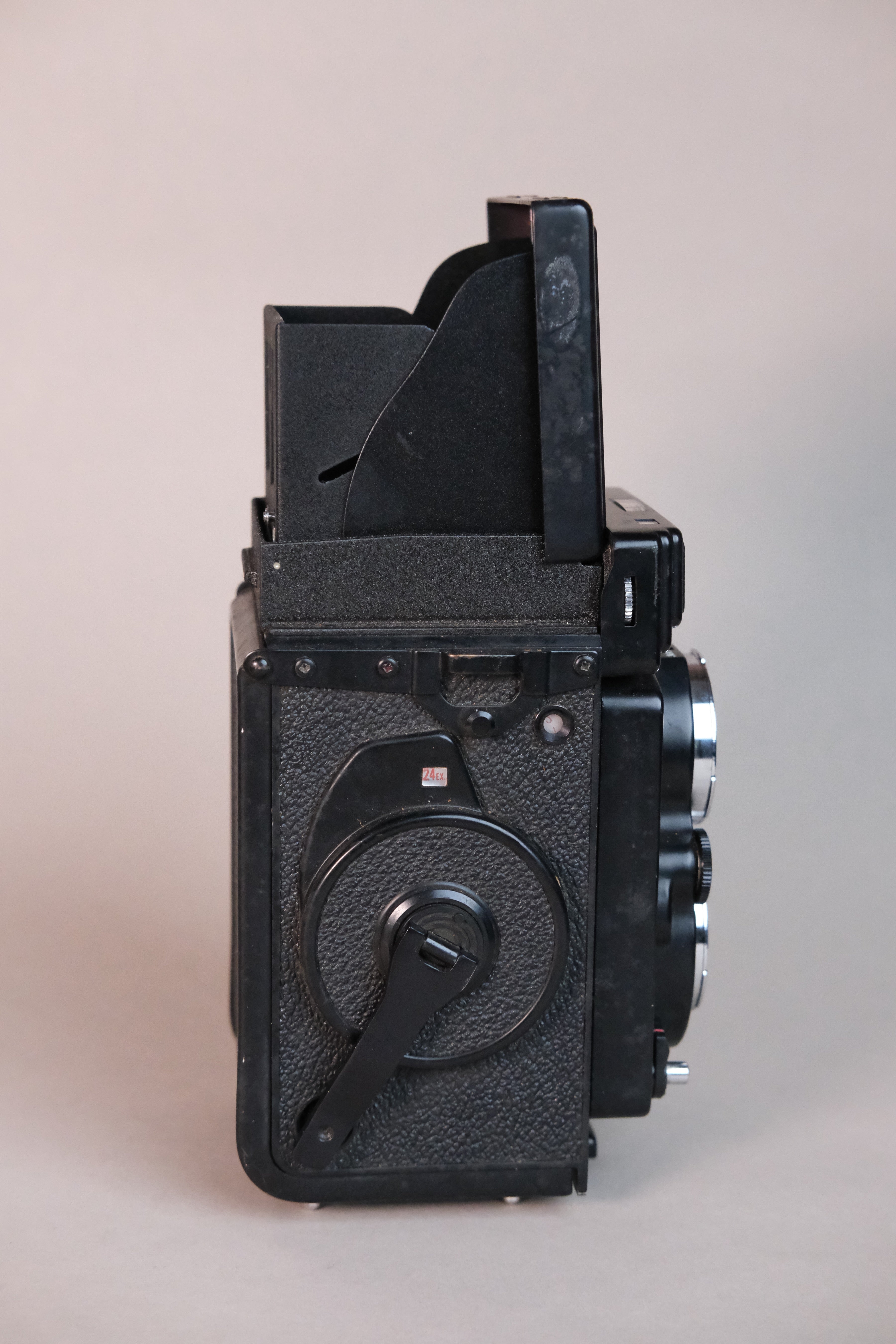 Yashica Mat 124 G + 35mm Adapter
