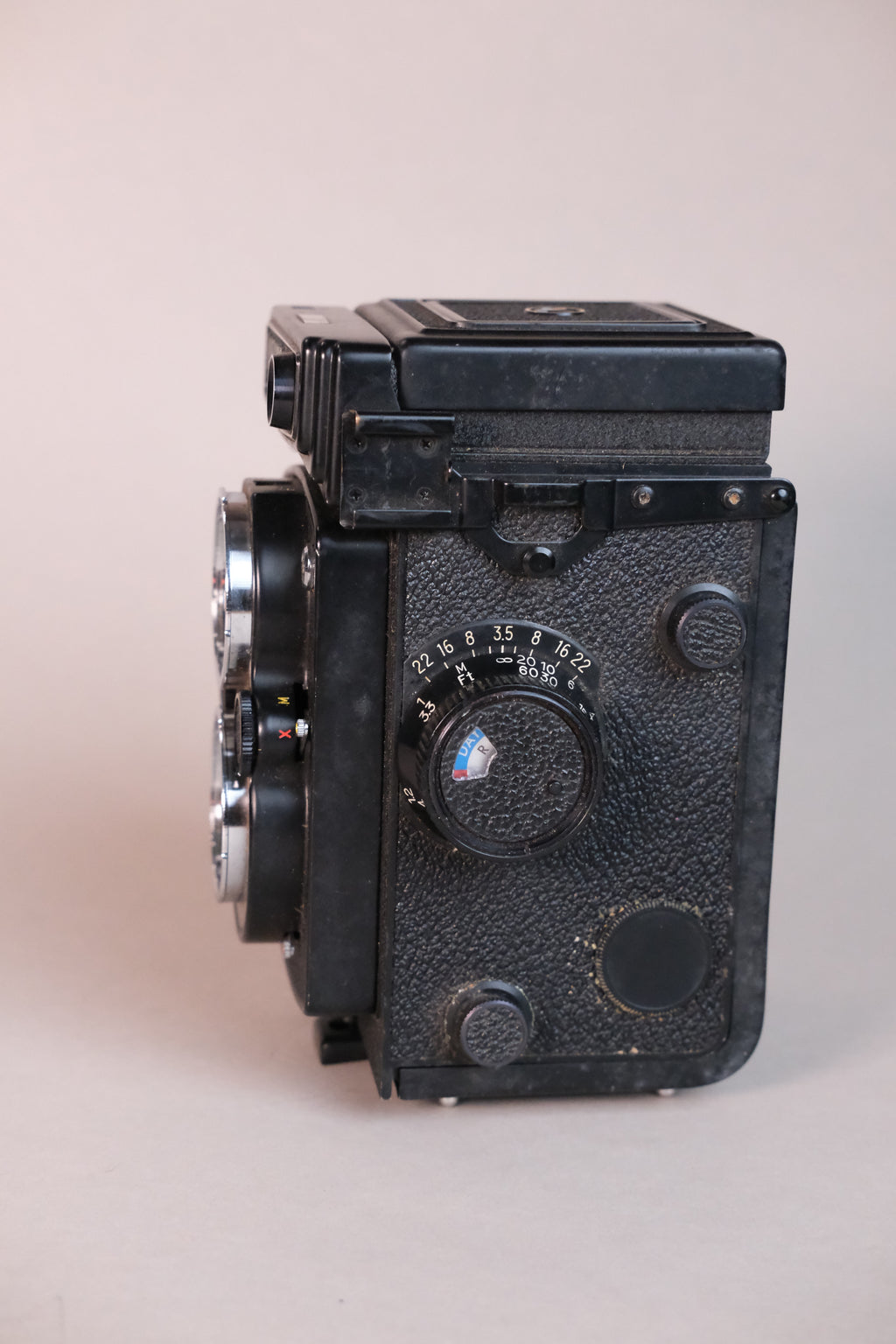 Yashica Mat 124 G + 35mm Adapter