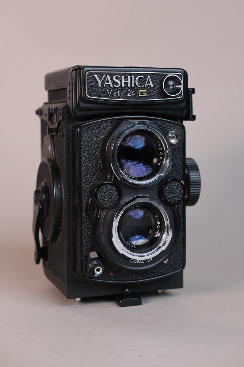 Yashica Mat 124 G + 35mm Adapter