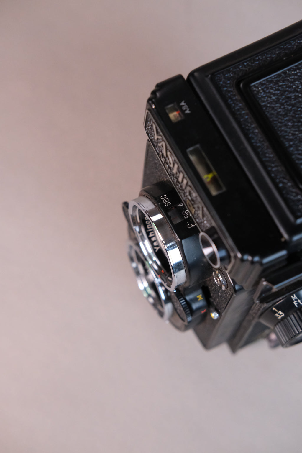 Yashica Mat 124 G + 35mm Adapter
