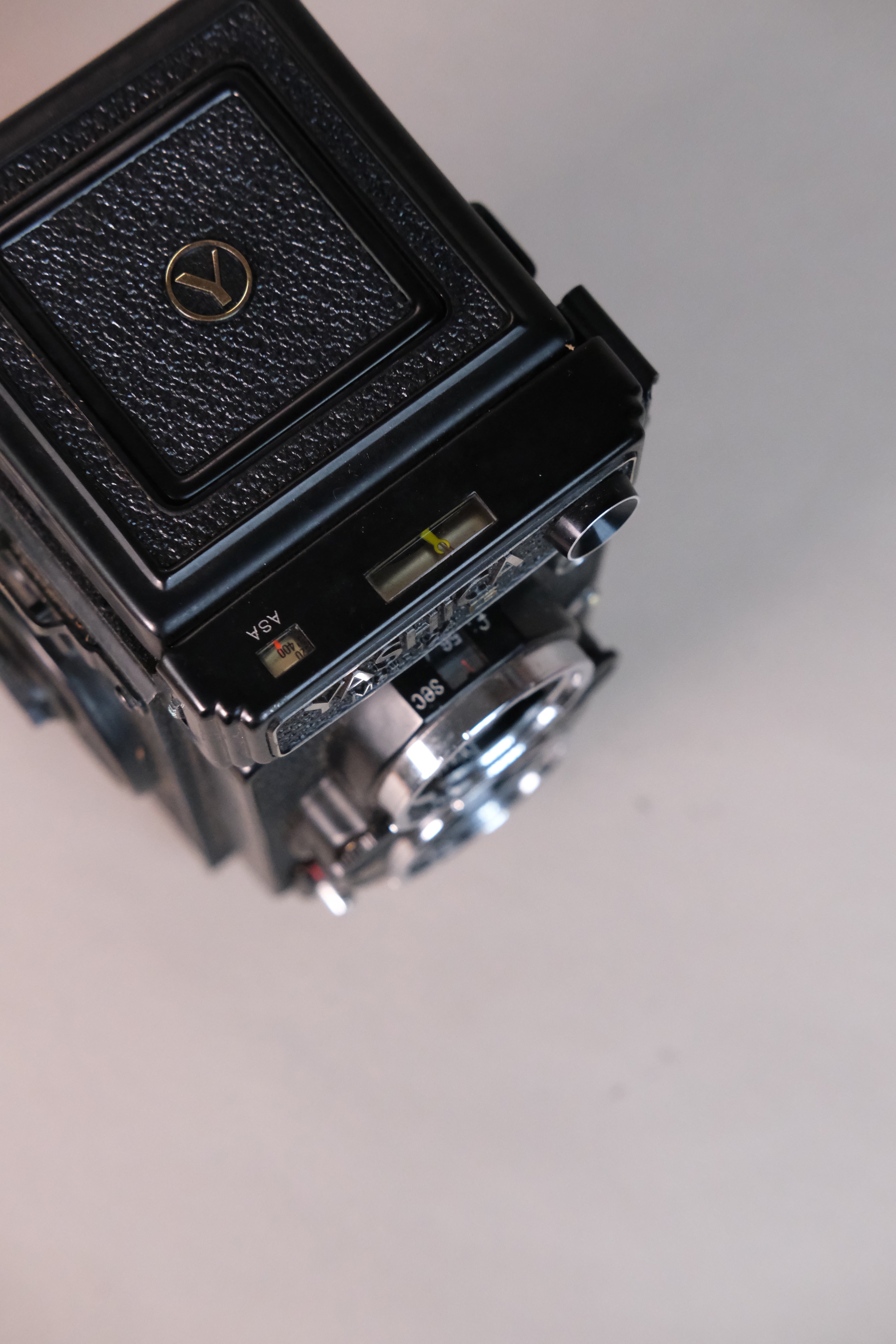 Yashica Mat 124 G + 35mm Adapter