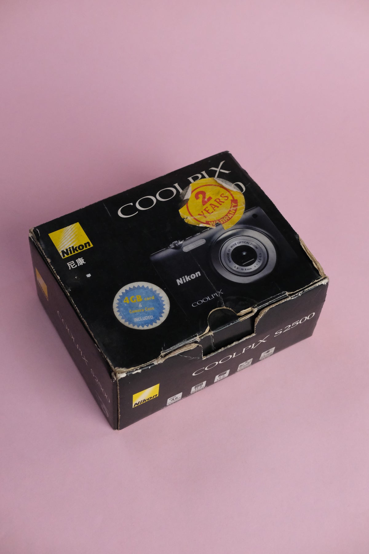 Nikon Coolpix S2500 + Original Box