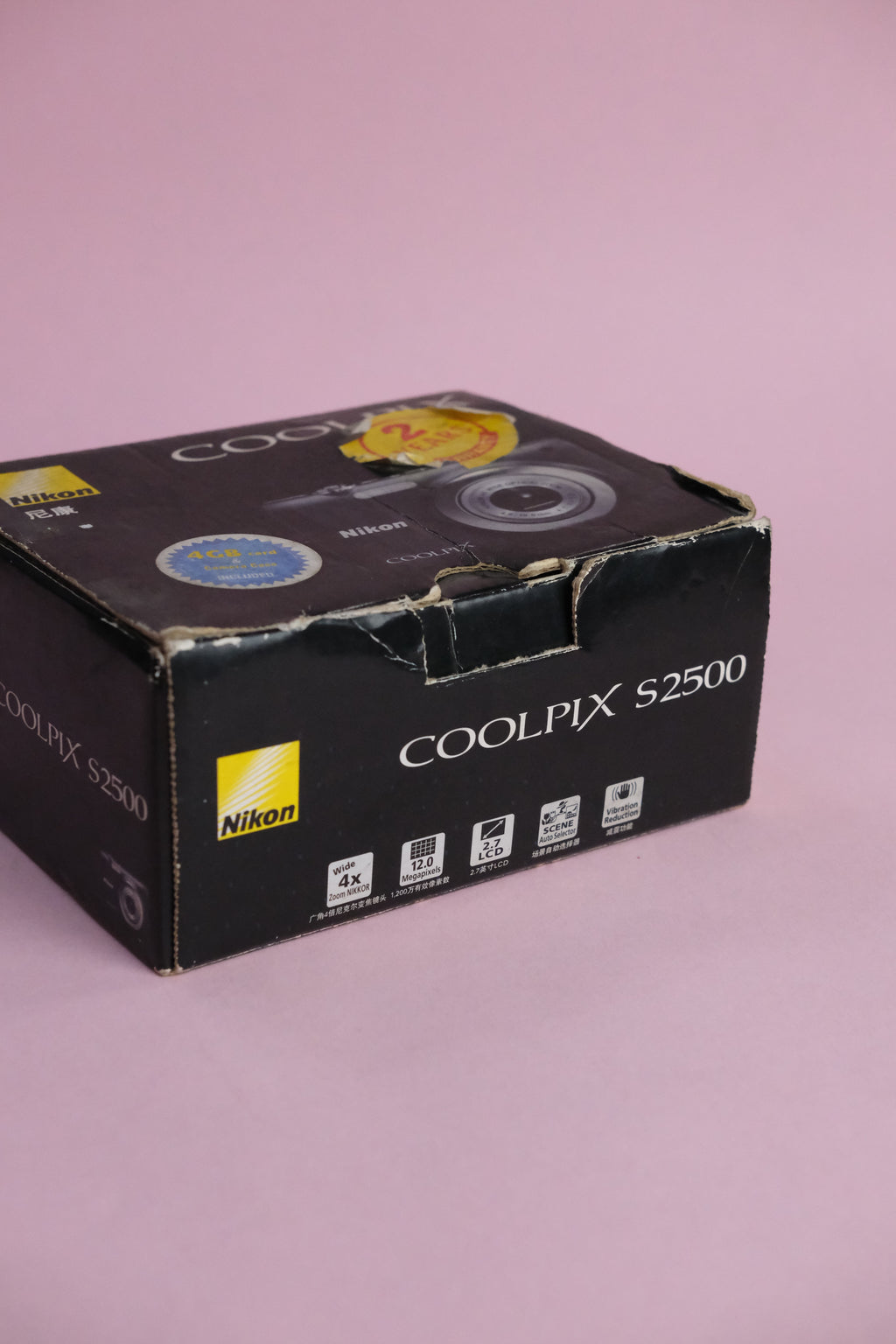 Nikon Coolpix S2500 + Original Box