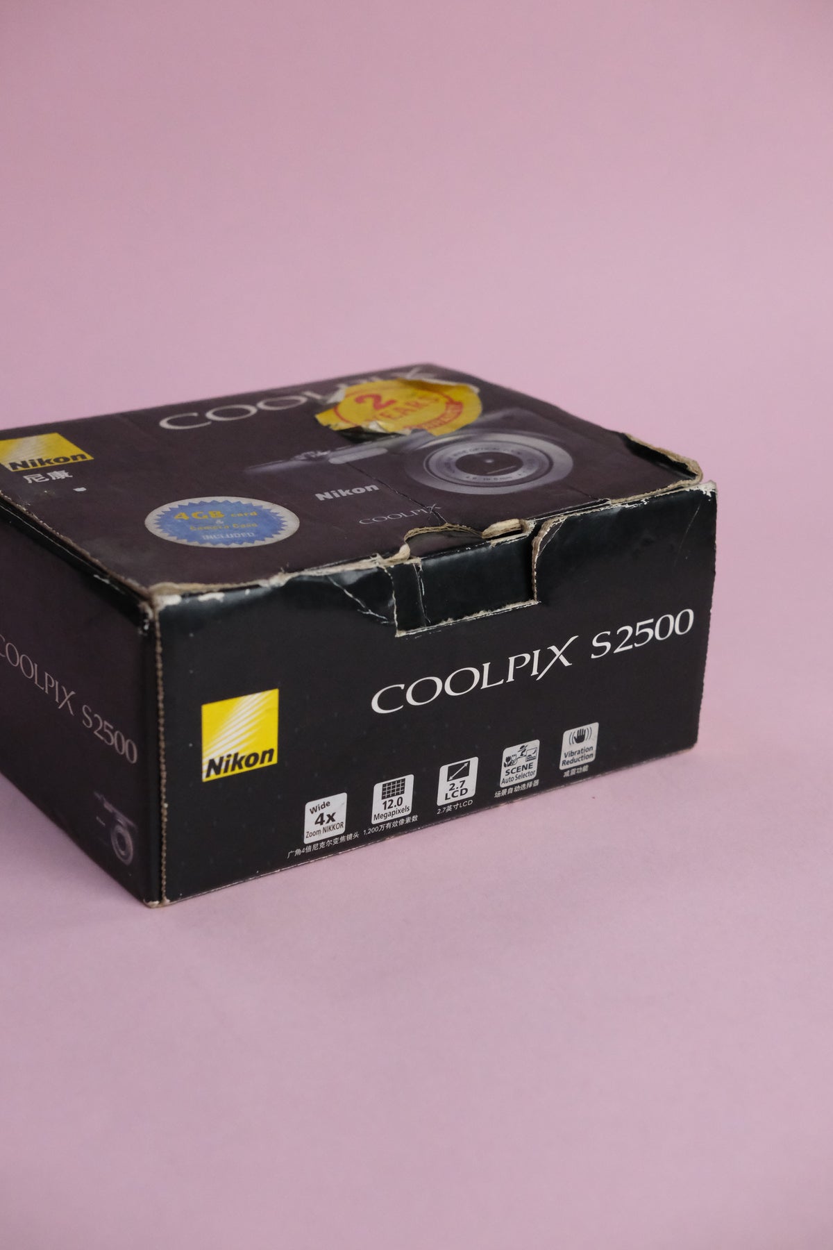 Nikon Coolpix S2500 + Original Box
