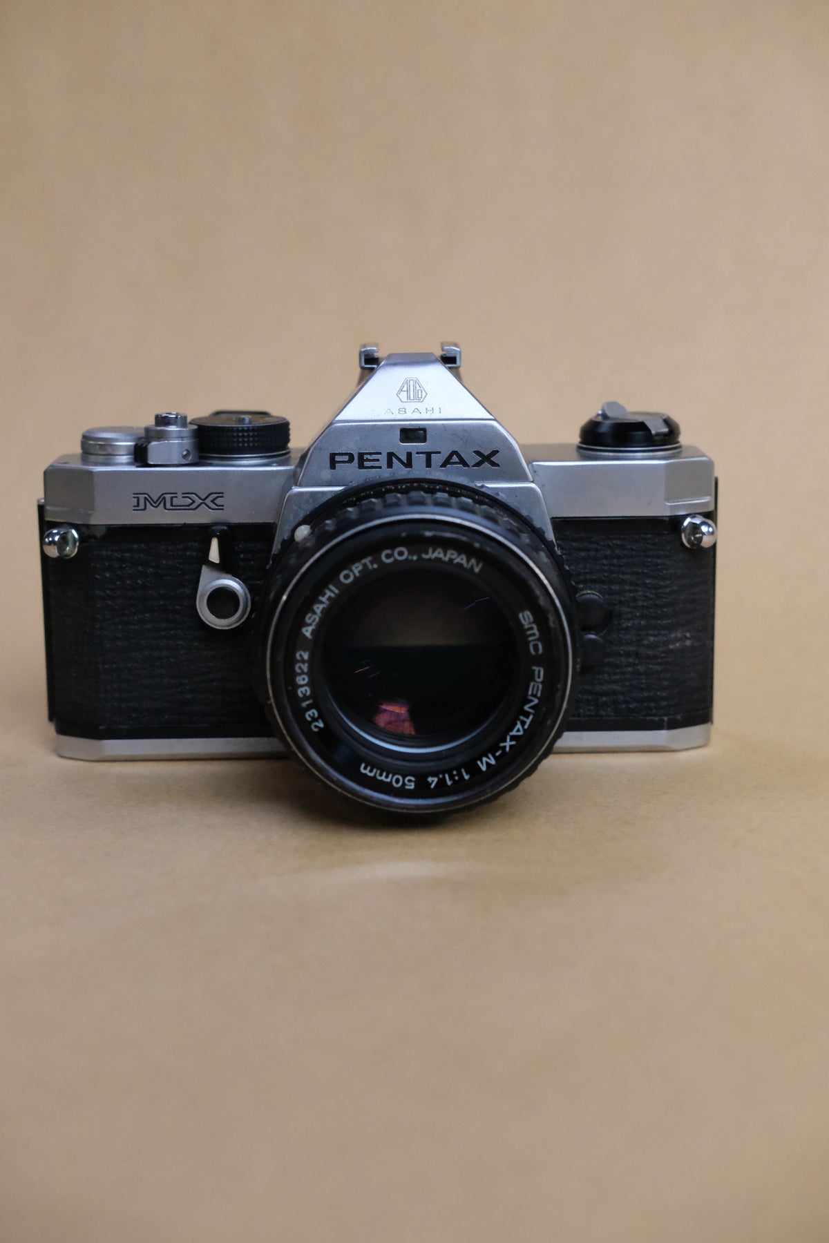 Asahi Pentax MX + SMC Pentax-M 50mm f/1.4