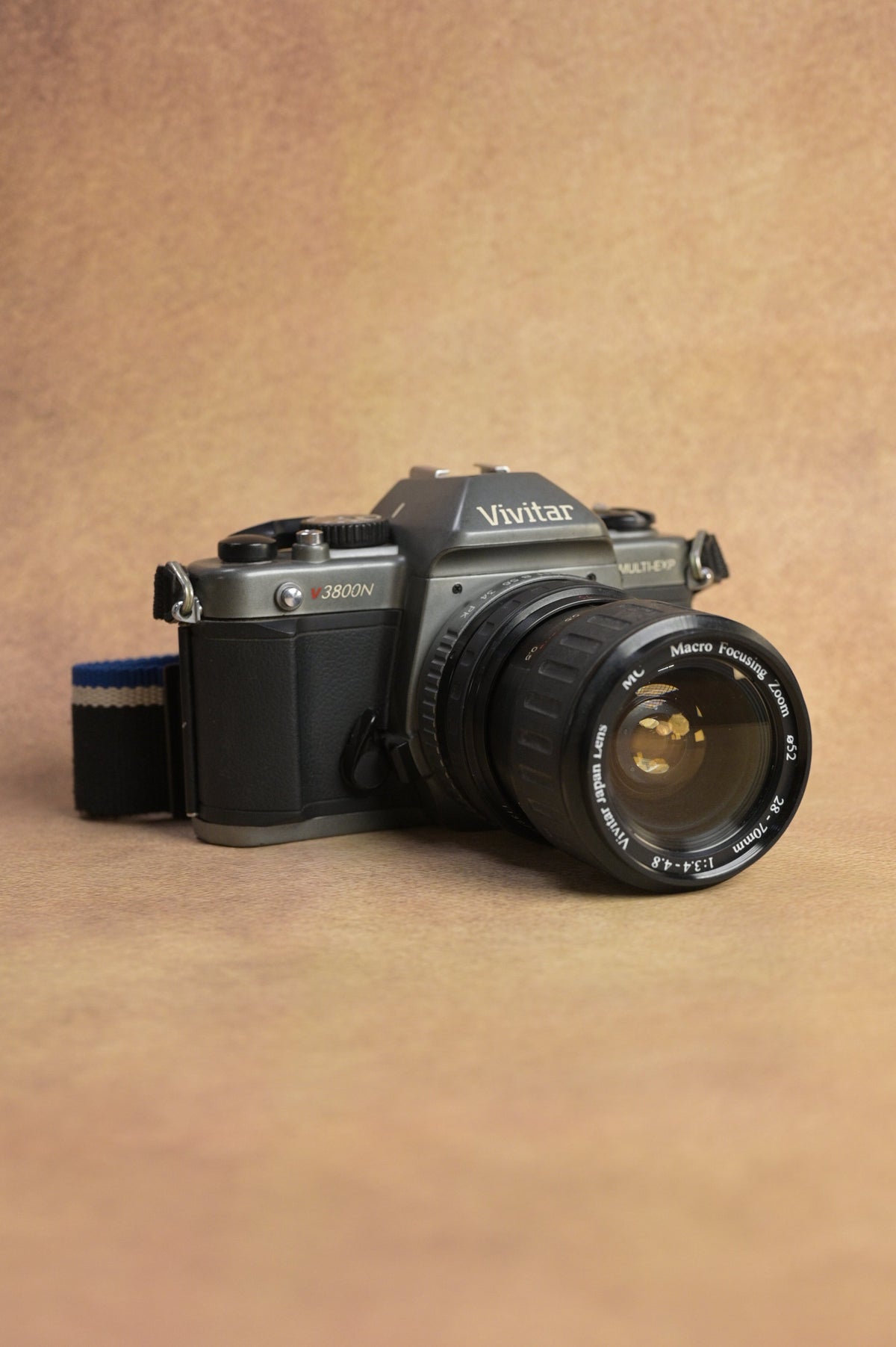 Vivitar V3800 + Vivitar 28-70mm Macro Zoom