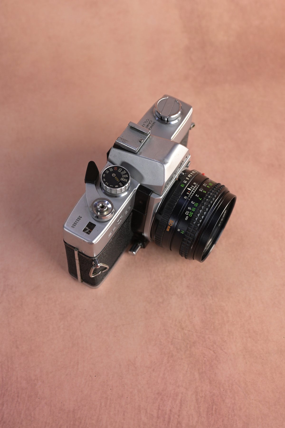 Minolta SRT 100 + Minolta MD Rokkor-X 50mm F1.7