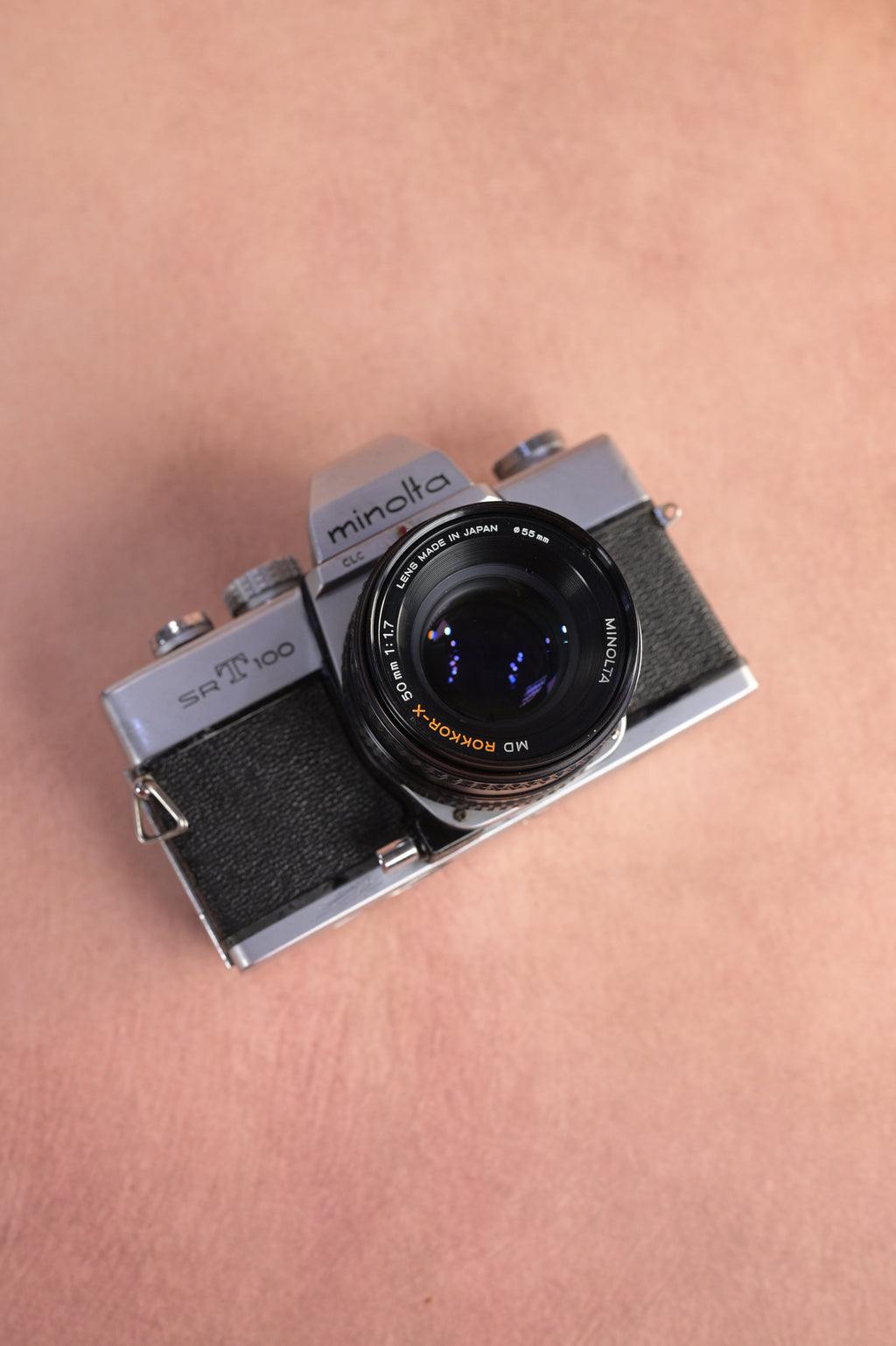 Minolta SRT 100 + Minolta MD Rokkor-X 50mm F1.7