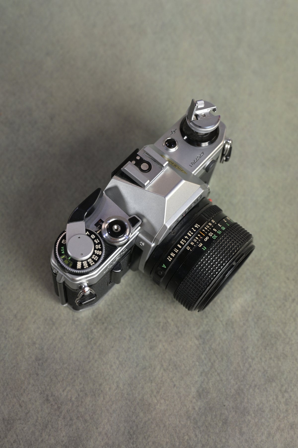 Canon AE-1 + Canon NFD 50mm F1.4