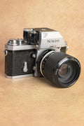 Nikon F + Photomic Prism + Nikkor 43-86mm F3.5