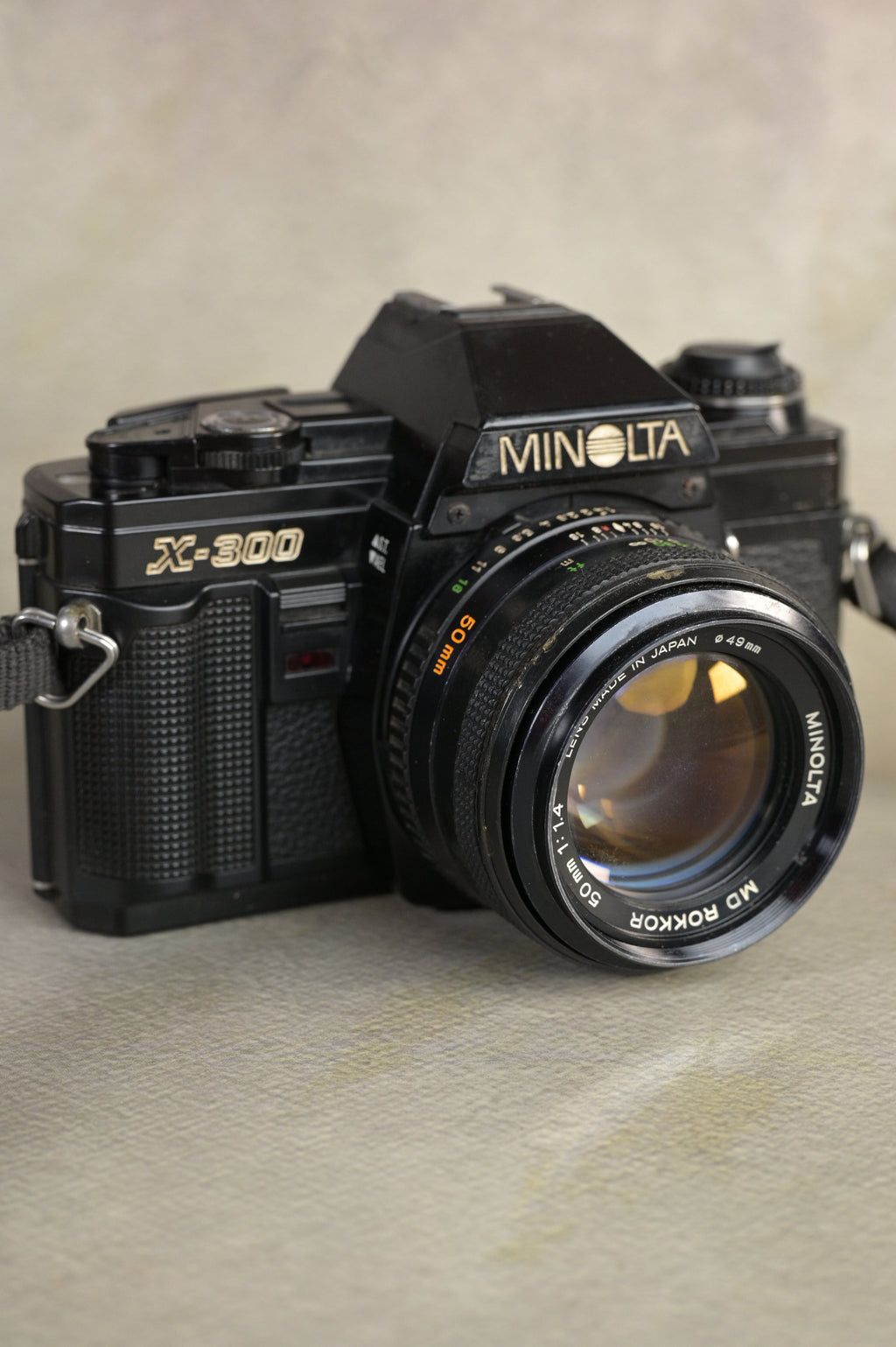 Minolta X-300 + Minolta MD Rokkor 50mm F1.4