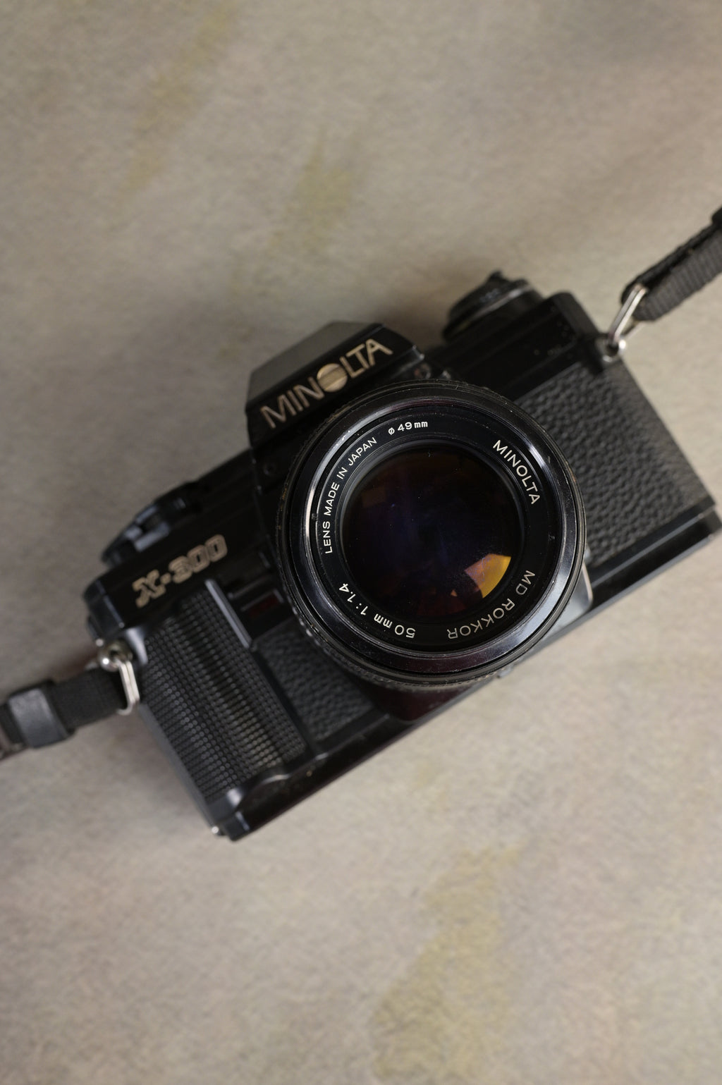 Minolta X-300 + Minolta MD Rokkor 50mm F1.4