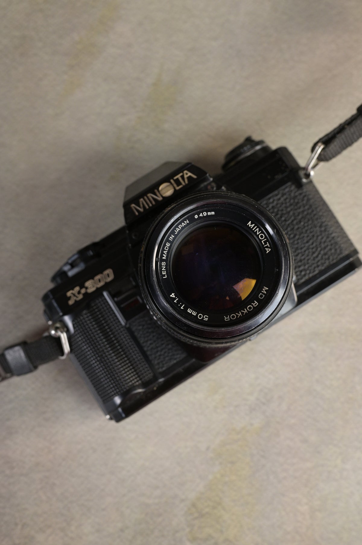 Minolta X-300 + Minolta MD Rokkor 50mm F1.4