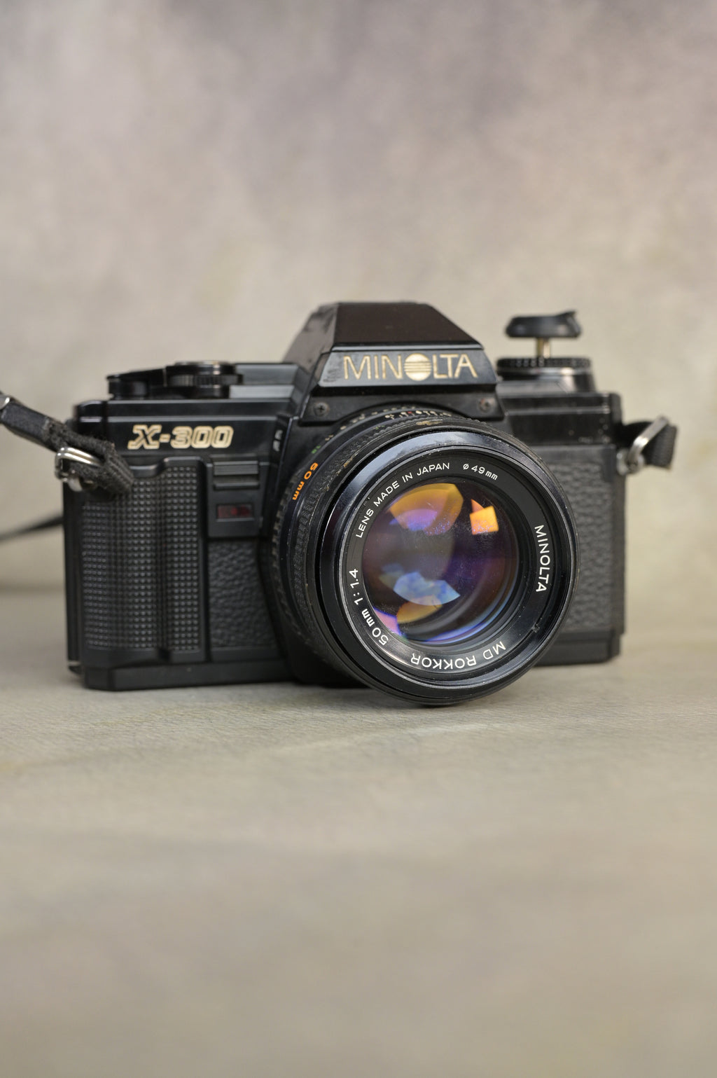 Minolta X-300 + Minolta MD Rokkor 50mm F1.4