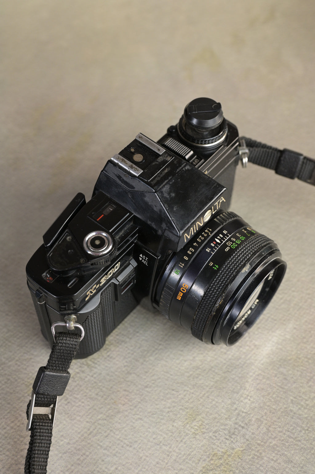 Minolta X-300 + Minolta MD Rokkor 50mm F1.4