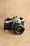 Nikon FE + Nikkor Series E 36-72mm F3.5 (constant aperture)