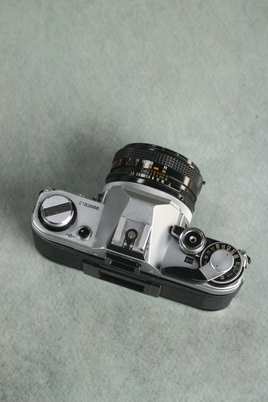 Canon AE-1 + Canon FD 50mm F1.8 S.C.