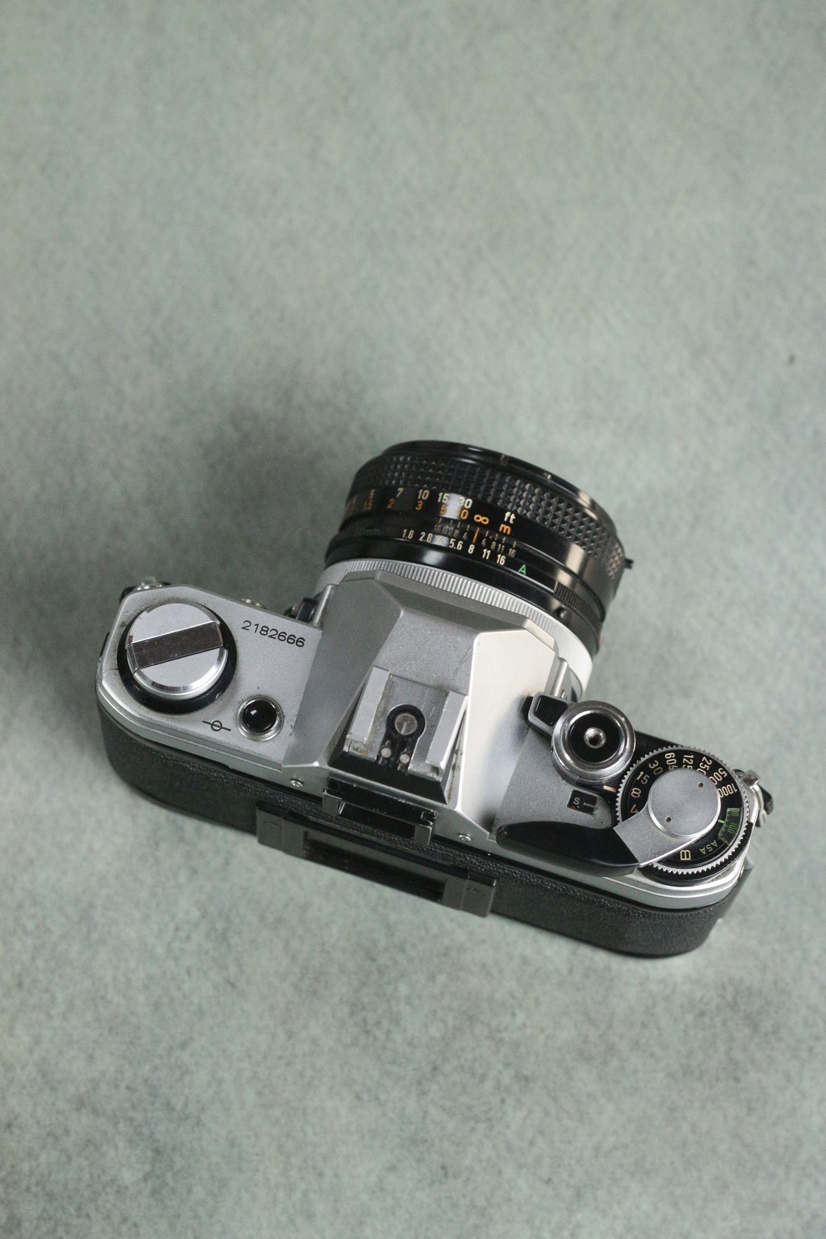 Canon AE-1 + Canon FD 50mm F1.8 S.C.