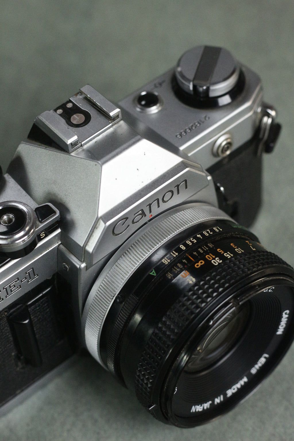 Canon AE-1 + Canon FD 50mm F1.8 S.C.