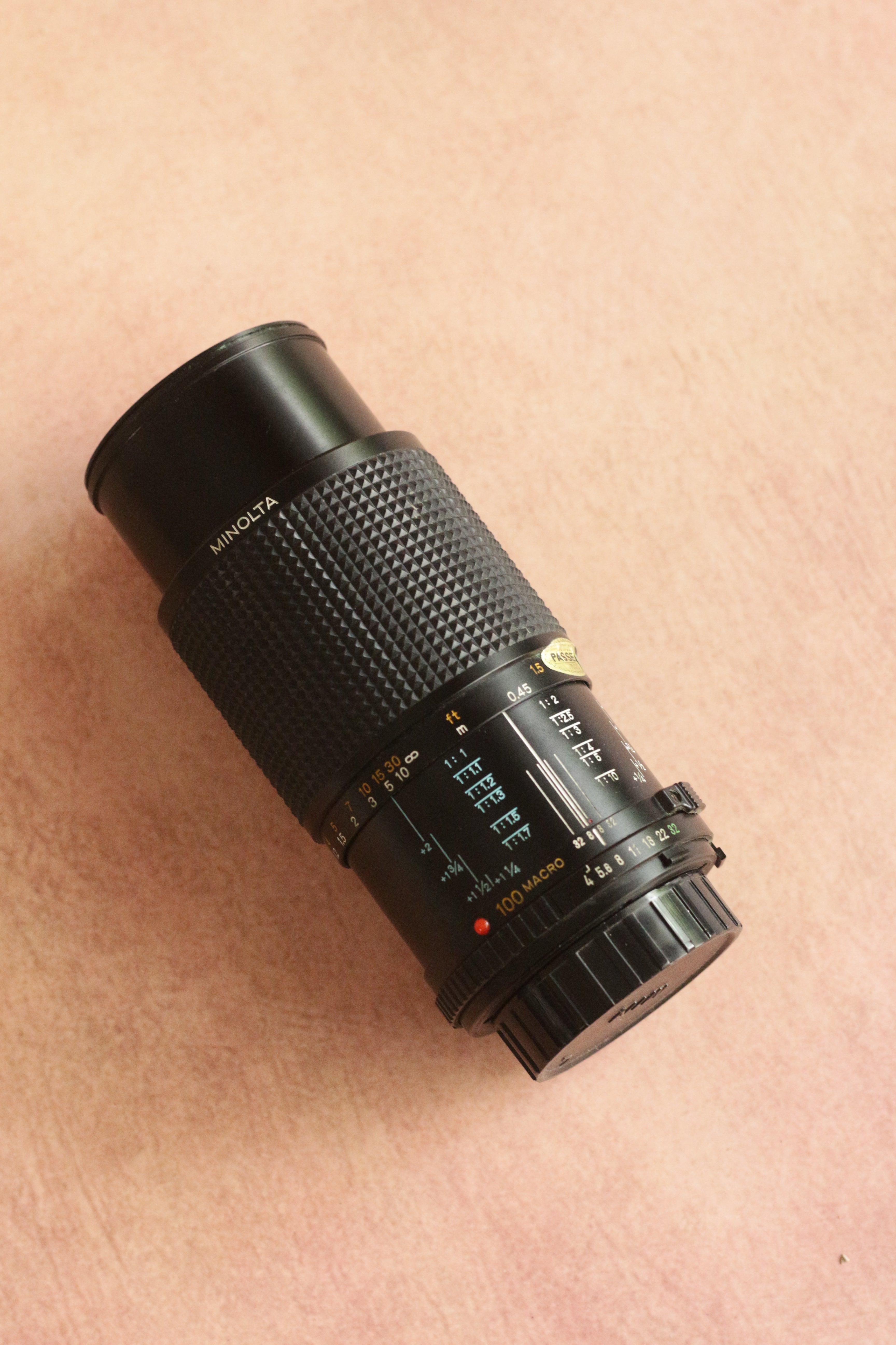 Minolta MD Macro 100mm F4