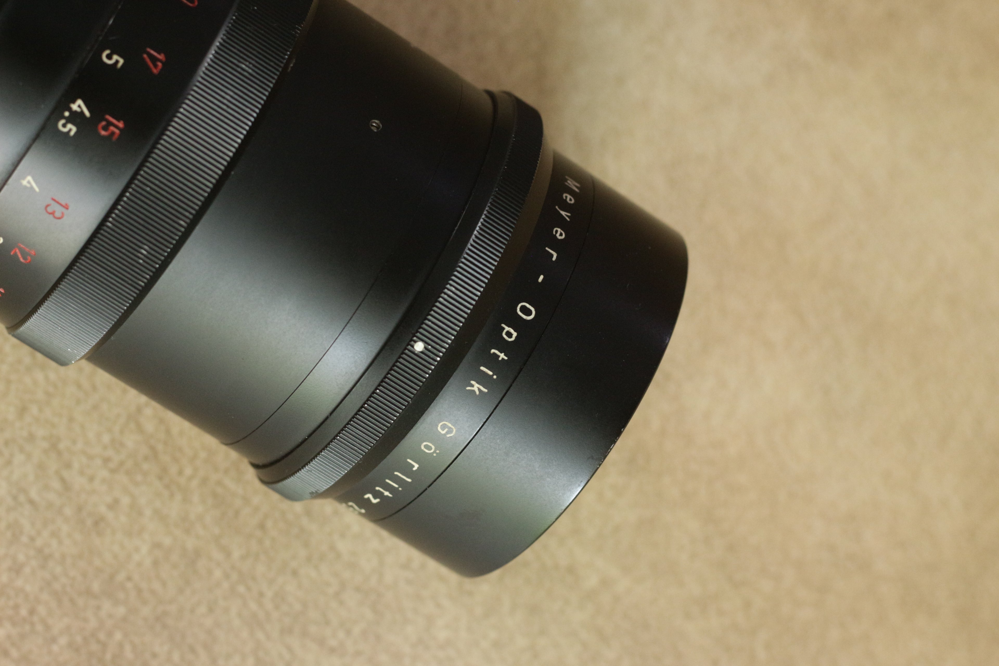 Meyer-Optik Görlitz Primotar 180mm F3.5