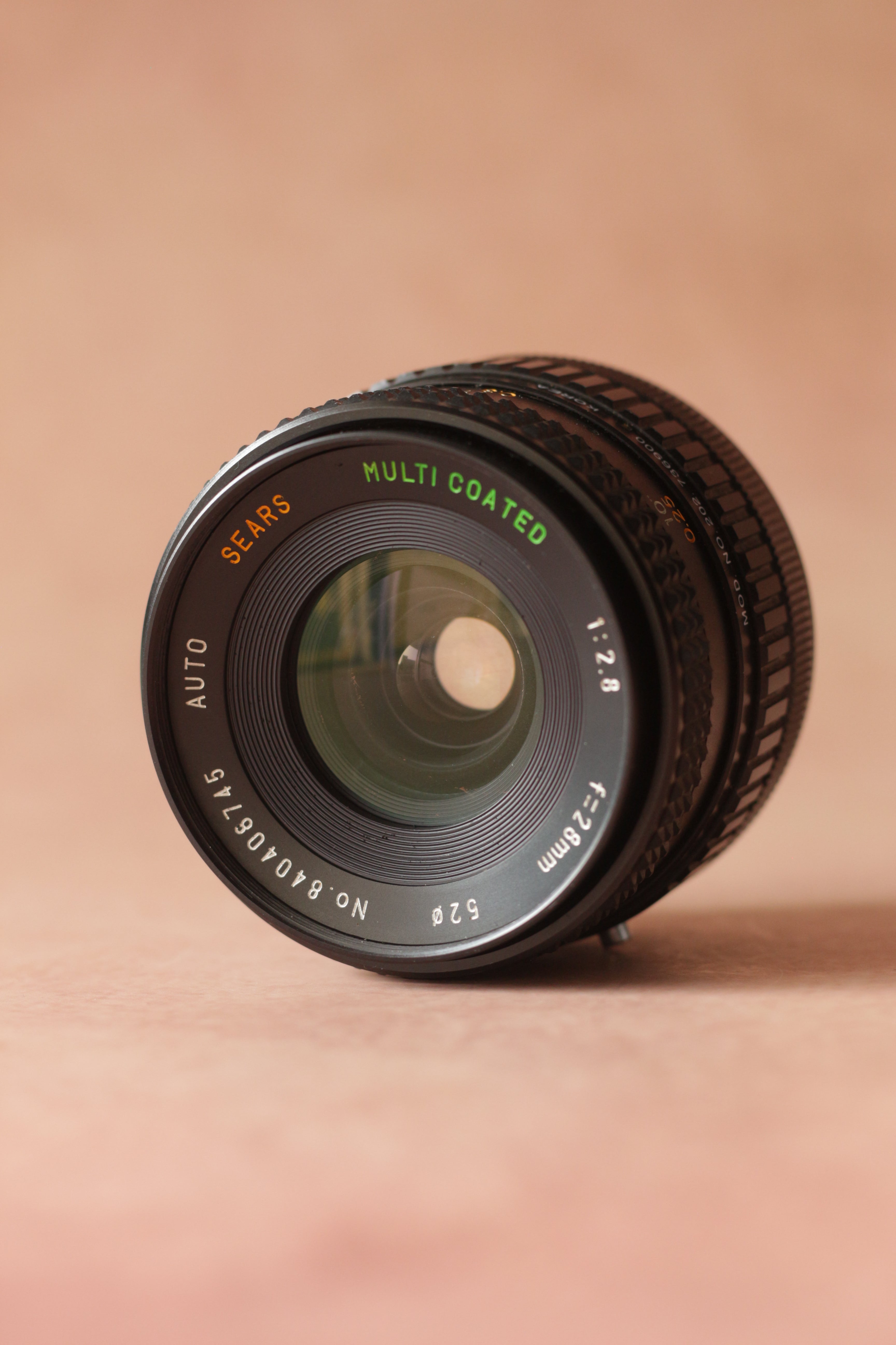 Sirius MC Automatic 28mm F2.8 - Canon FD mount