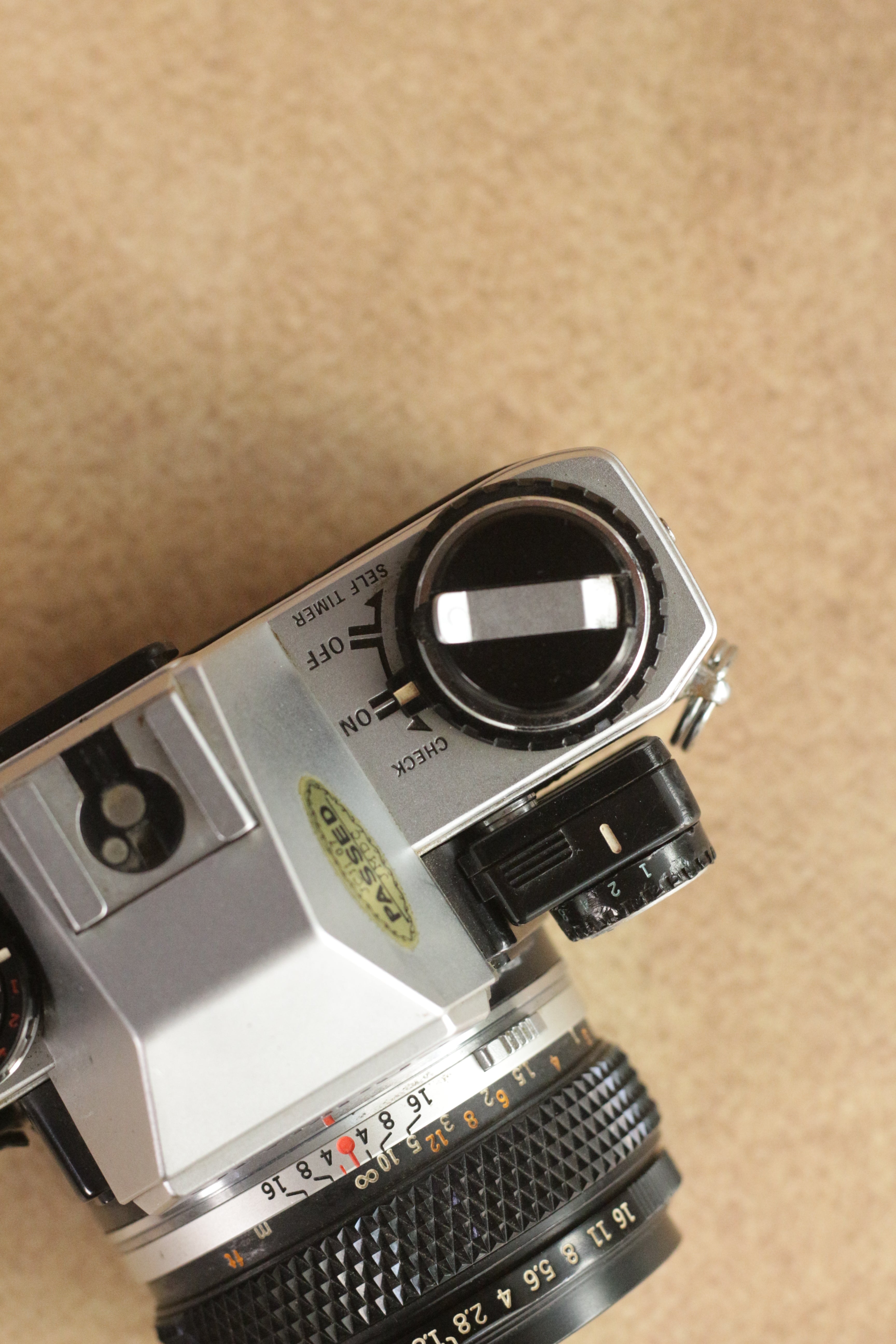 Olympus OM10 + Zuiko Auto-S 50mm F1.8 + Manual Adapter