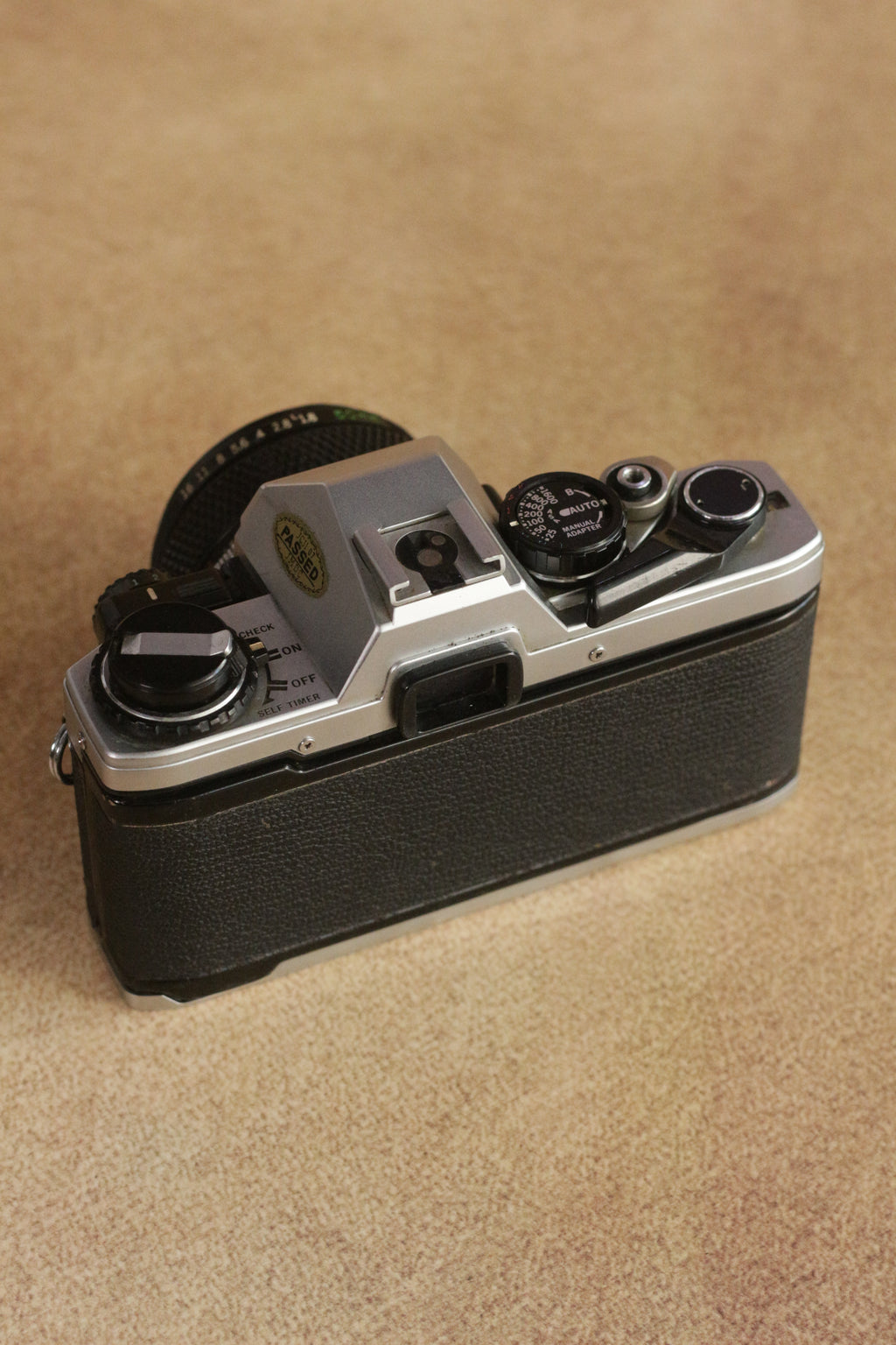 Olympus OM10 + Zuiko Auto-S 50mm F1.8 + Manual Adapter