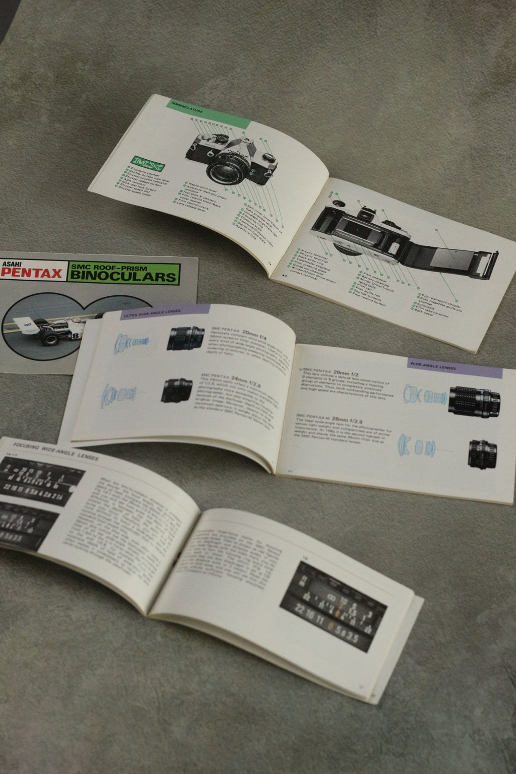Pentax Manuals & Literature (Set of 4)