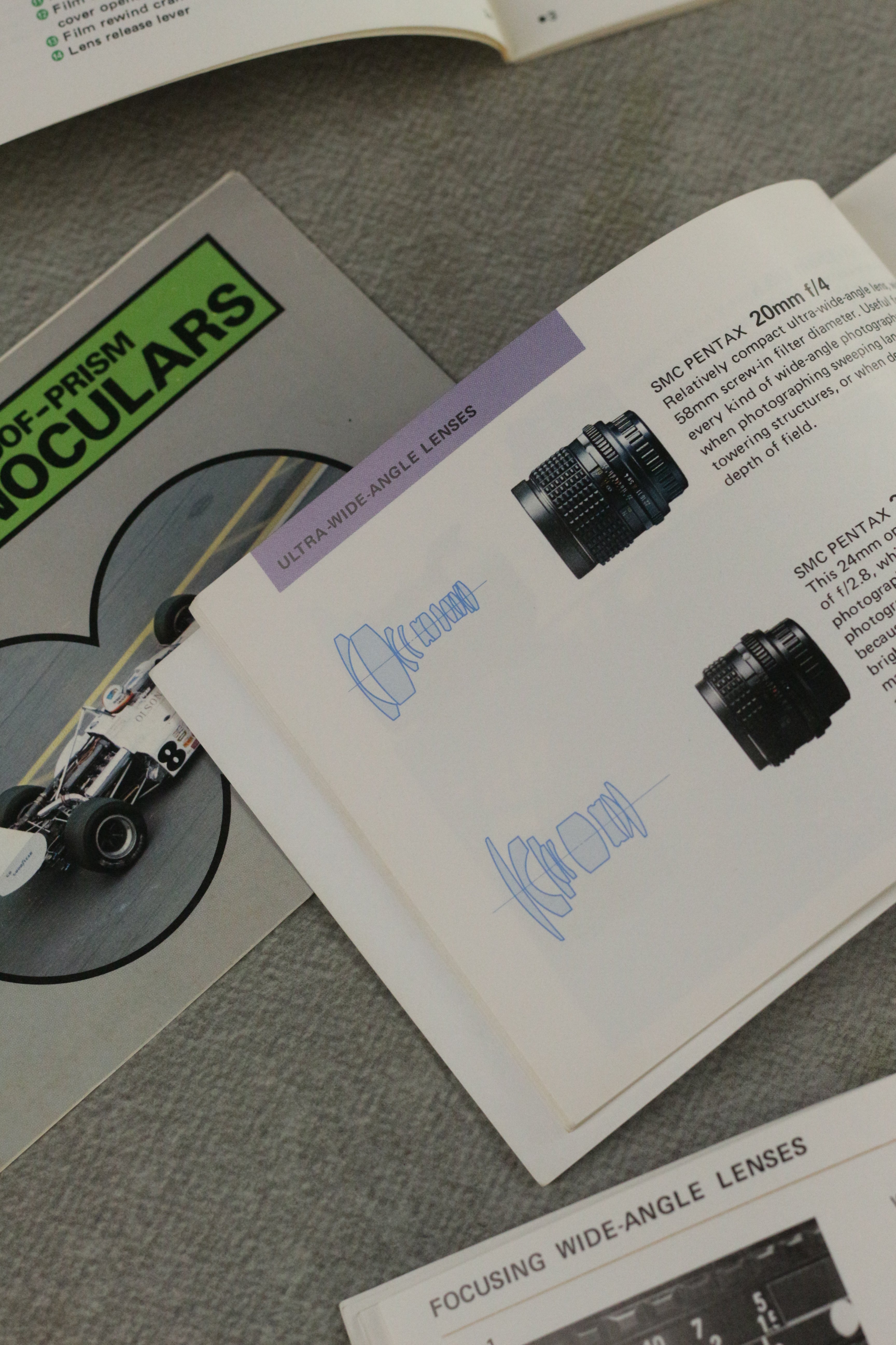 Pentax Manuals & Literature (Set of 4)