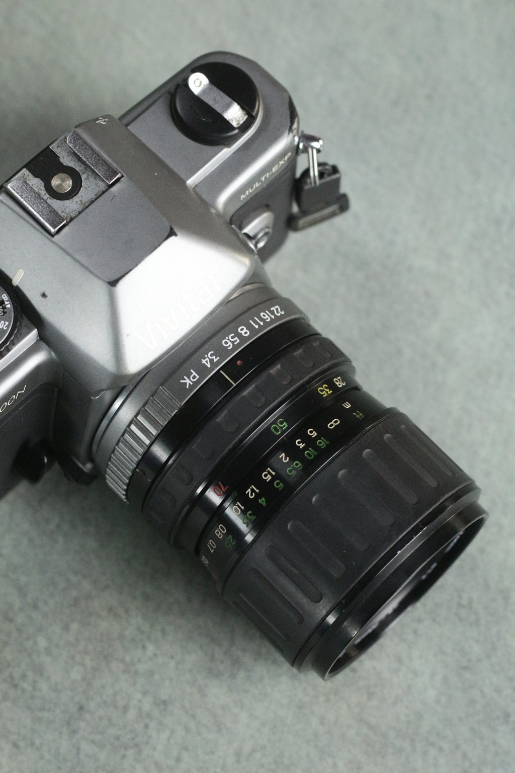 Vivitar V3800N + Vivitar MC Macro 28-70mm F3.4-4.8
