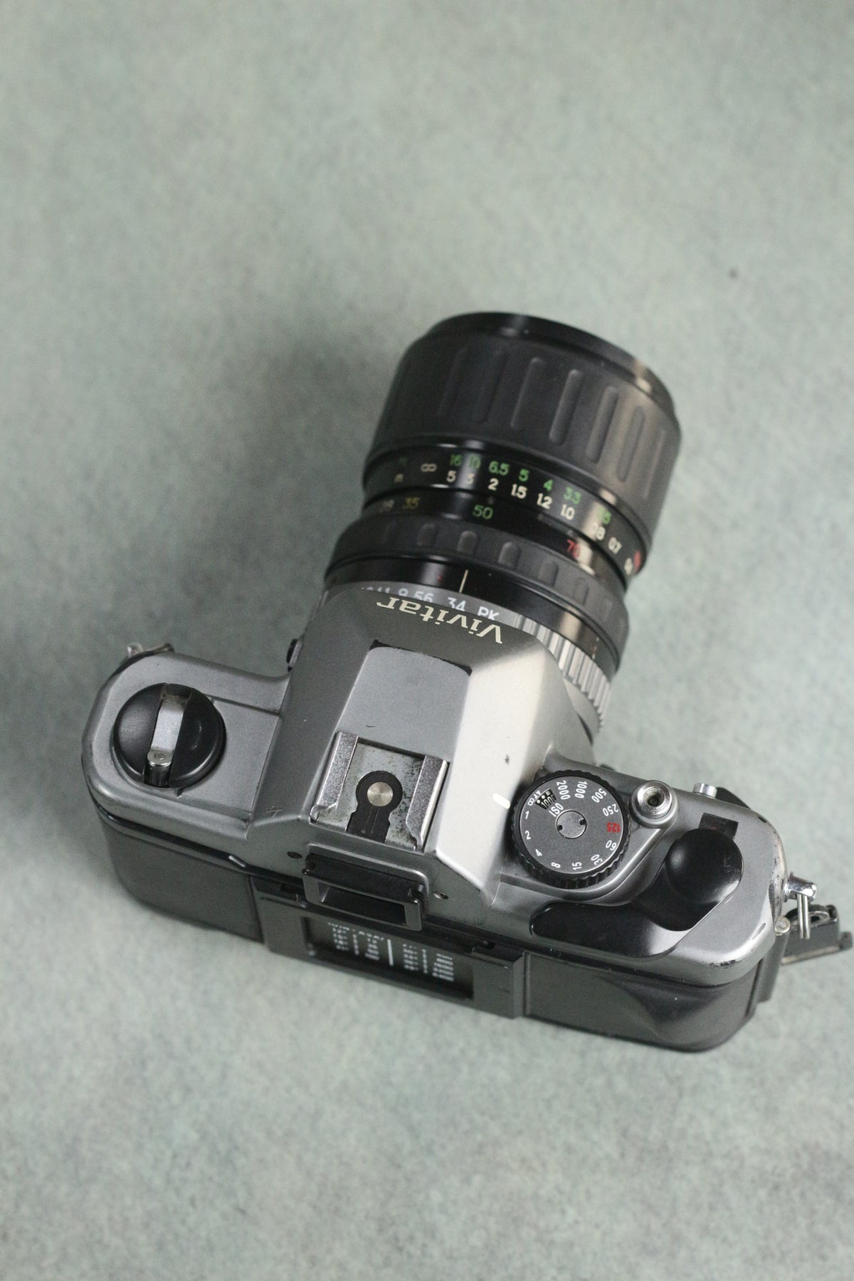 Vivitar V3800N + Vivitar MC Macro 28-70mm F3.4-4.8