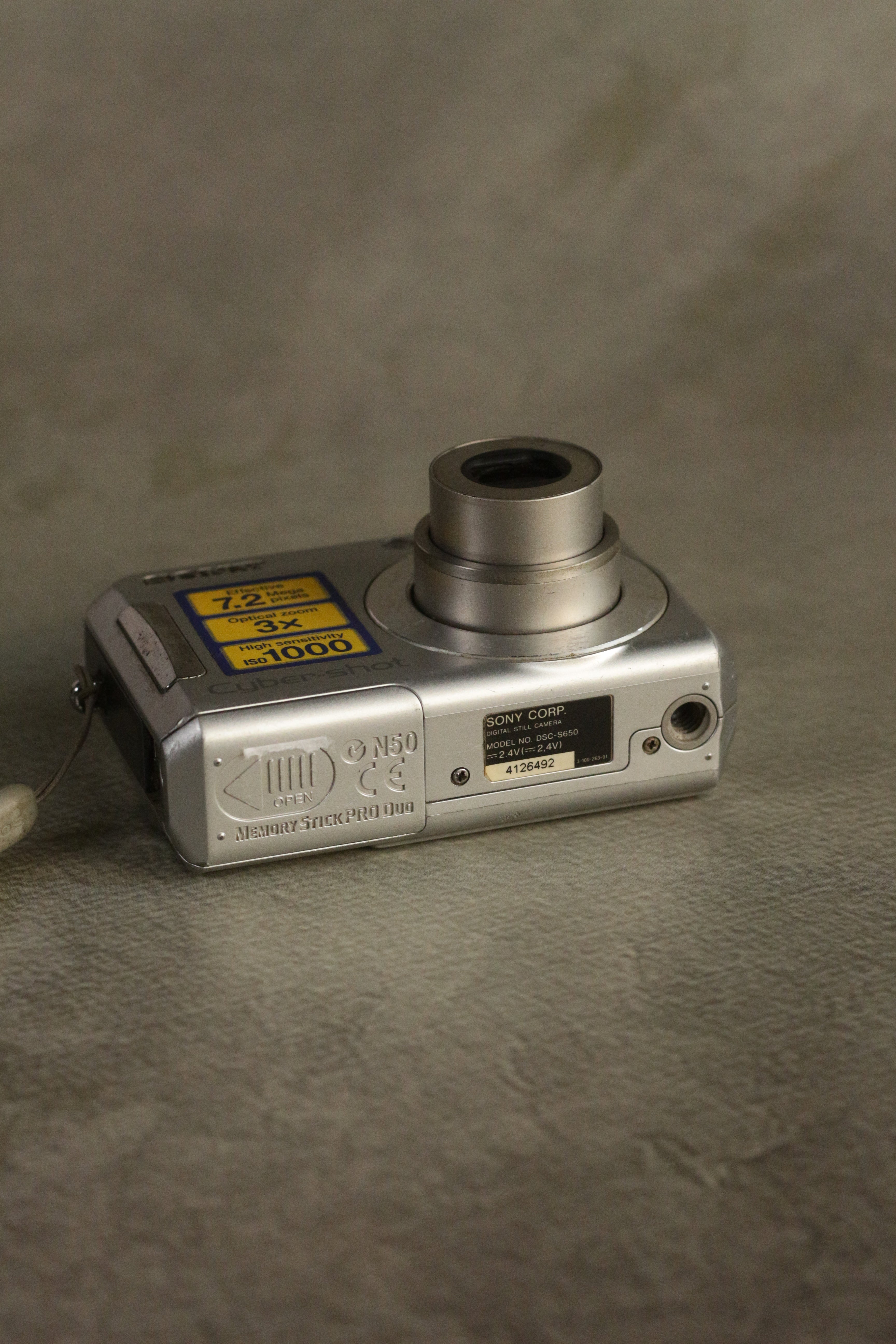 Sony Cyber-shot DSC S650